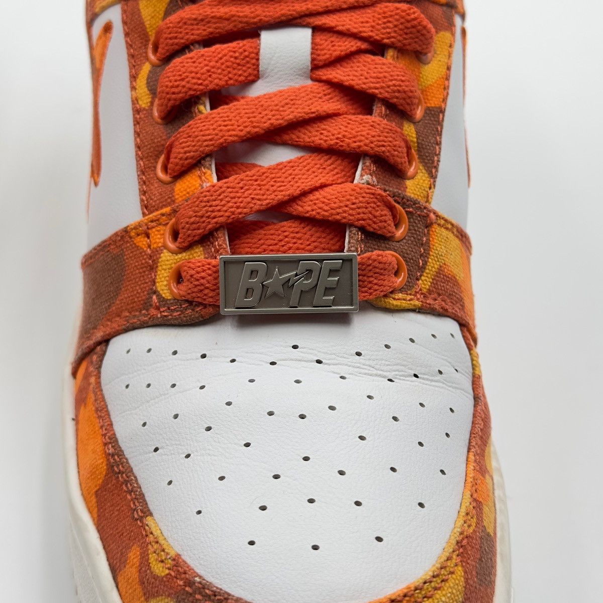 Bape × Heron Preston A Bathing Ape Bapesta Heron Preston 2022 Size US 9.5 / EU 42-43 - 10 Thumbnail