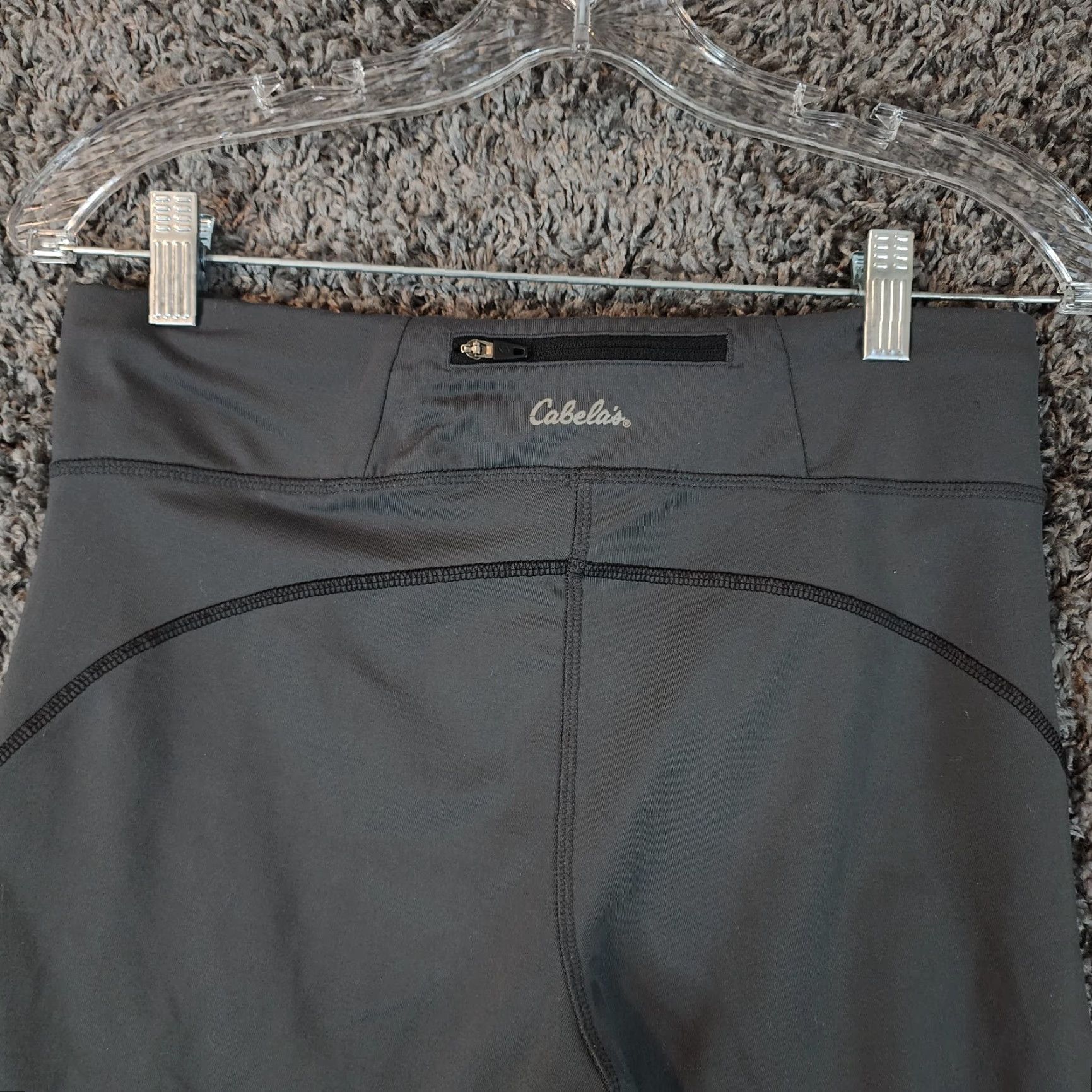 Vintage CABELA'S Women's Gray Yoga Capri Pants Size S Activewear Size 28" / US 6 / IT 42 - 4 Thumbnail