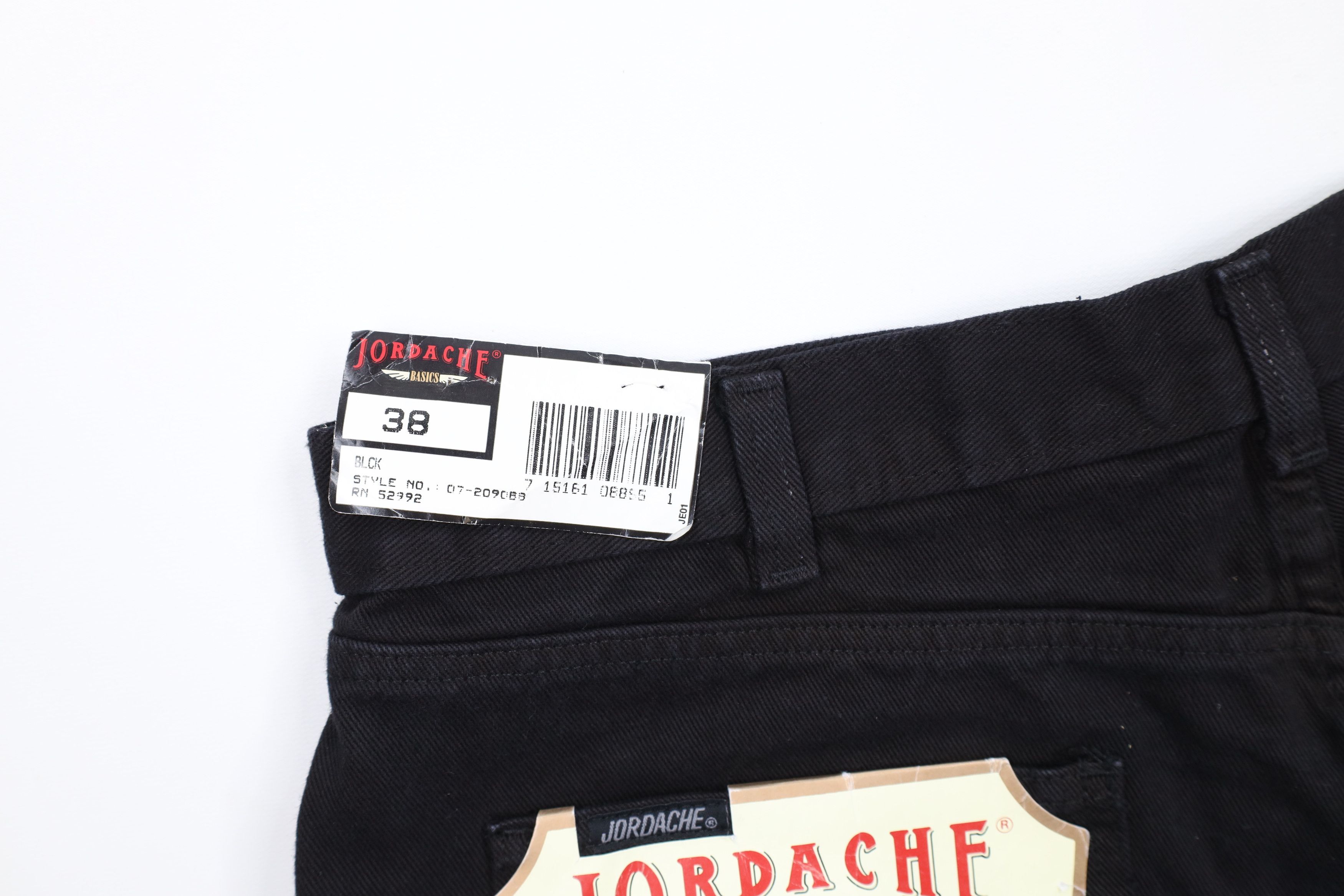 Vintage Deadstock Vintage 90s Streetwear Jean Shorts Jorts Black Size US 36 / EU 52 - 12 Thumbnail