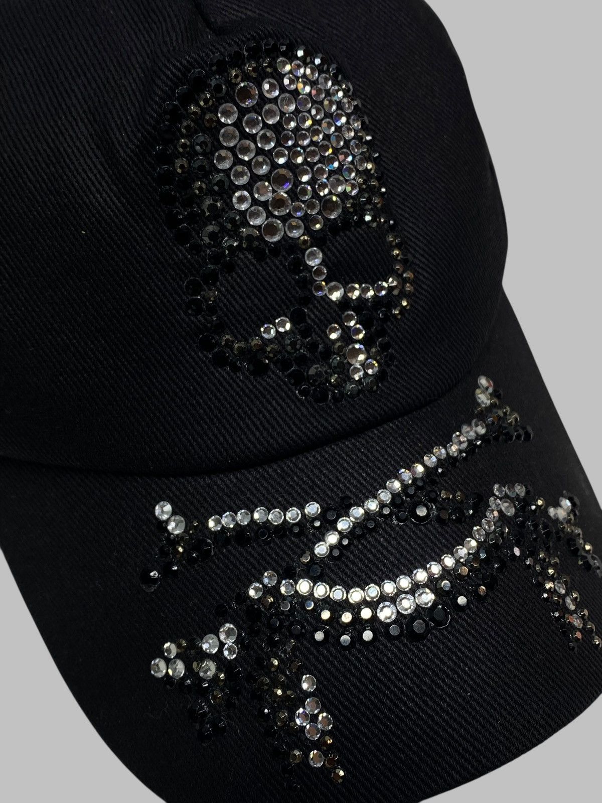 Other Jupiter Juno Rhinestones Skull Mesh Cap 14th Addiction Style Size ONE SIZE - 10 Thumbnail