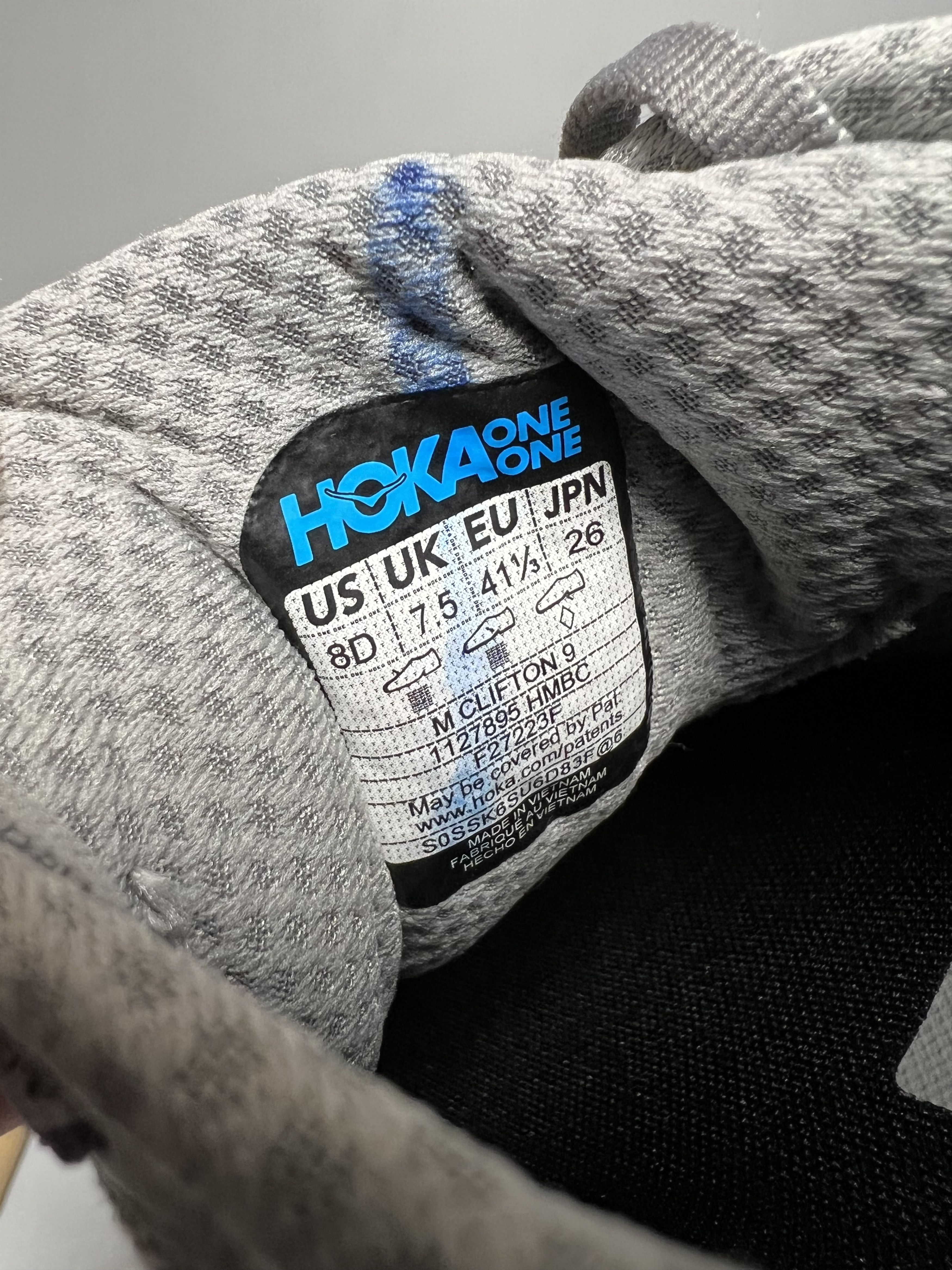 Hoka 8D Hoka One One Clifton 9 Running Shoes Walking Gym Size US 8 / EU 41 - 10 Thumbnail
