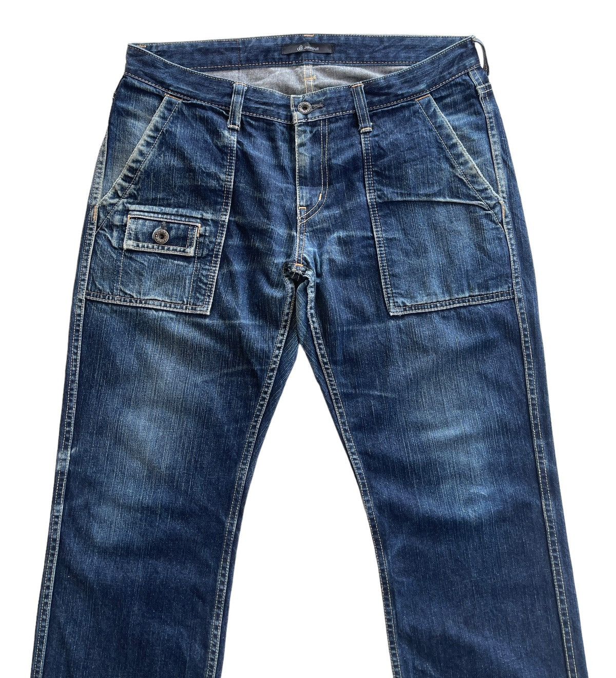 Japanese Brand Johnbull Kojima Japan Bushpants Denim Size US 33 - 2 Thumbnail
