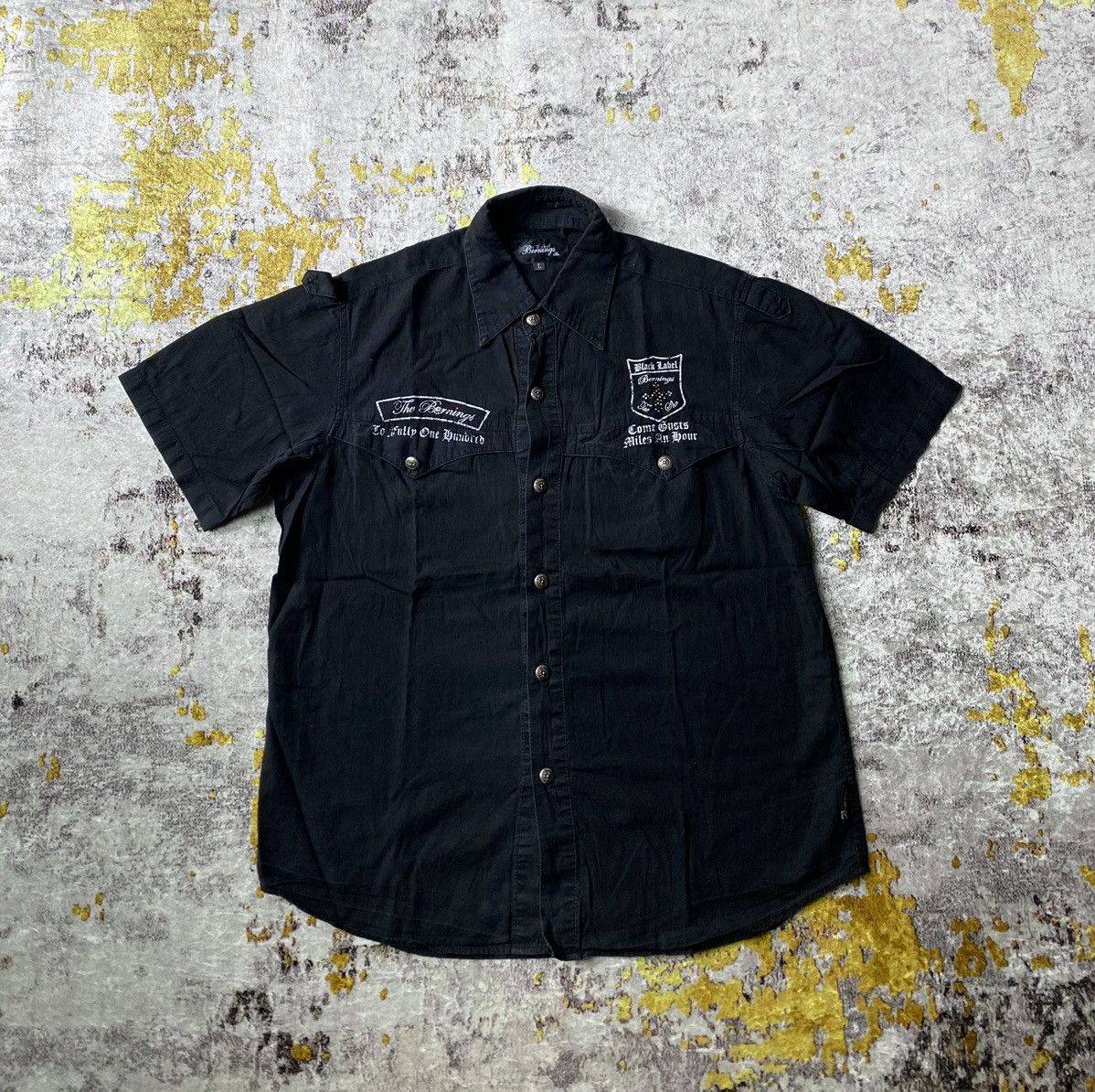 If Six Was Nine × Japanese Brand × Le Grande Bleu (L.G.B.) Bernings sho ifsix gothic style Size US L / EU 52-54 / 3 - 2 Thumbnail