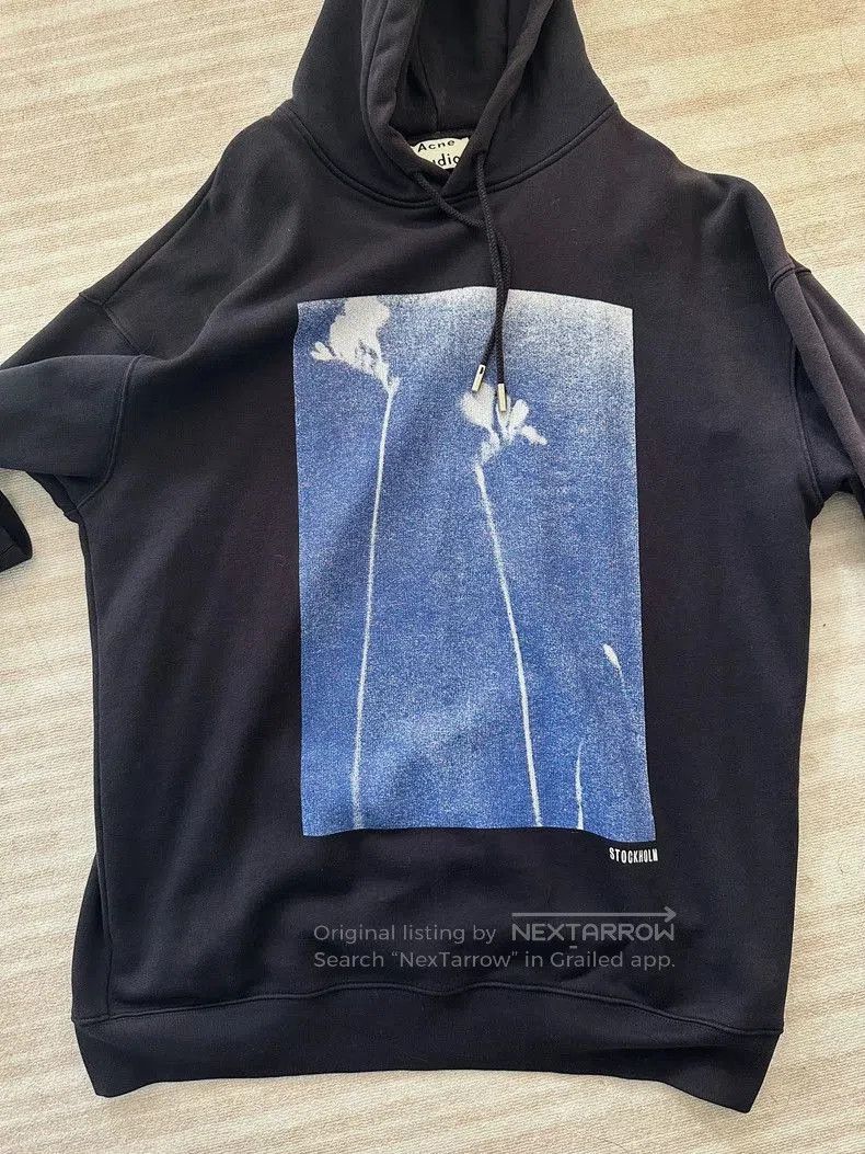 Acne Studios Acne Studios printed sweater hoodie. Size US M / EU 48-50 / 2 - 3 Thumbnail