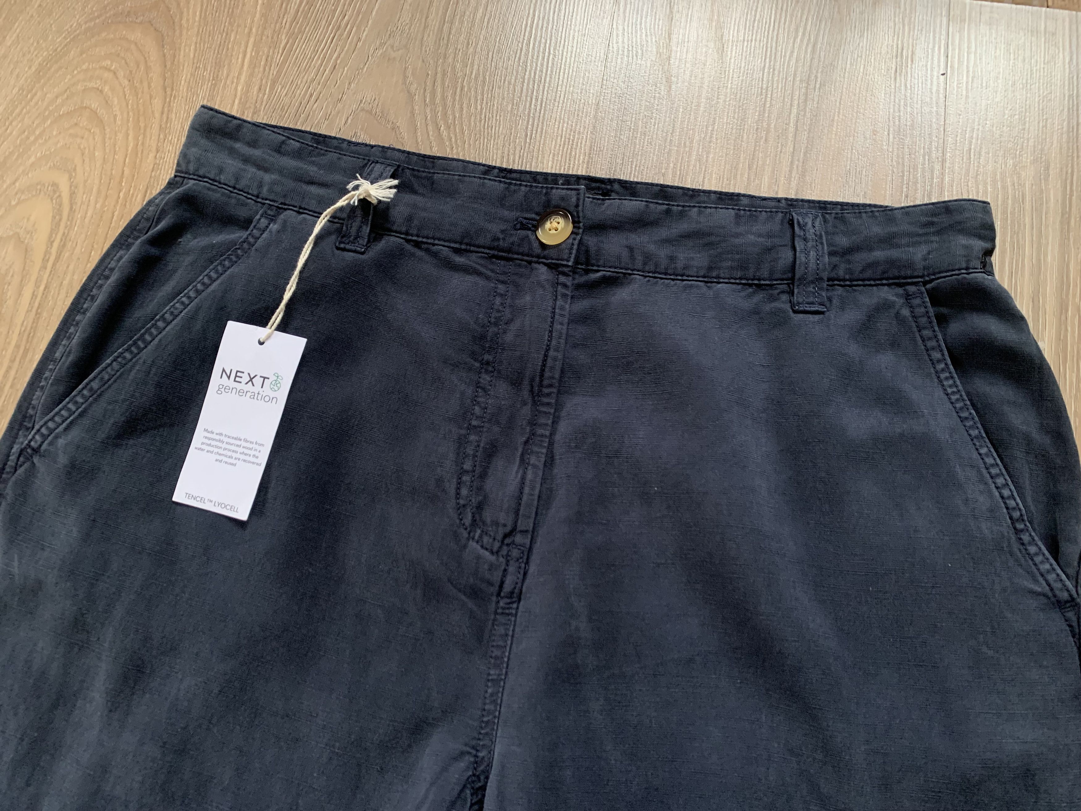 NEXT Next Womens Casual Baggy Cargo Pants Trousers Size 32" / US 10 / IT 46 - 5 Thumbnail