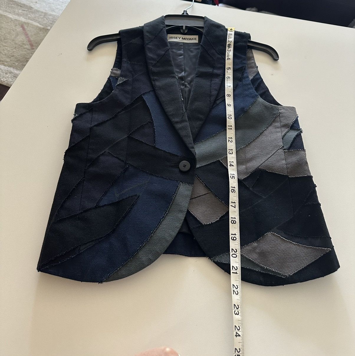 Issey Miyake Vintage Archive Issey Miyake Patchwork Japan Vest 2 Runway Size 36R - 5 Thumbnail