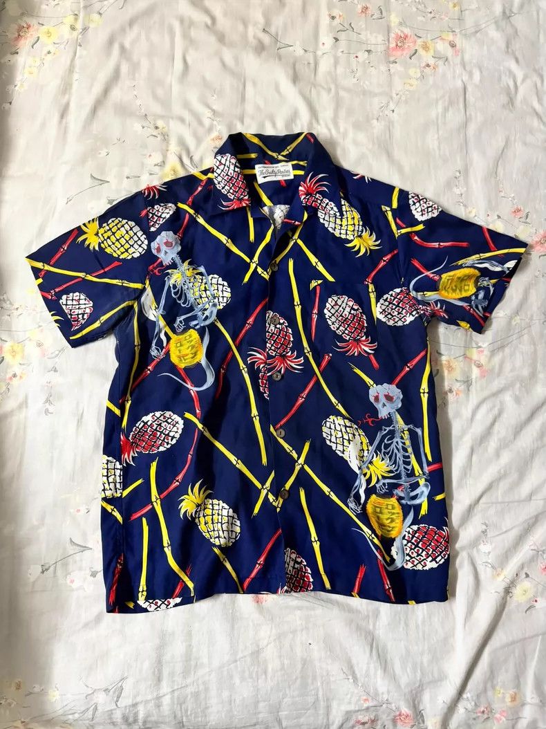 トップス WACKO MARIA Skull Pattern Print Shirt WACKO MARIA Skull Pattern Print Shirt Wacko Maria Wacko