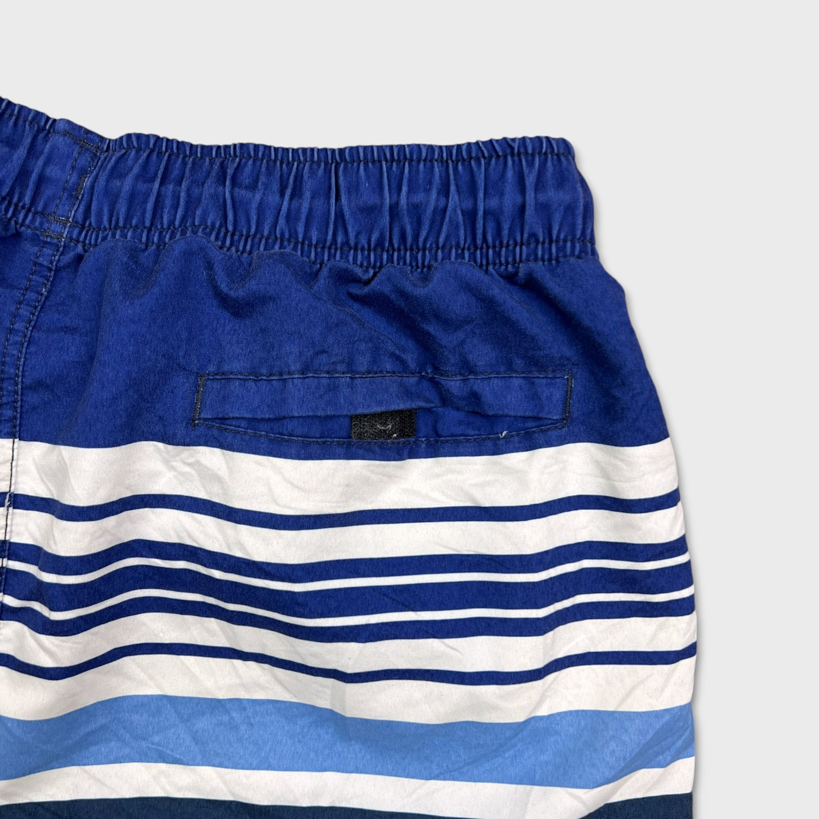 Nautica × Vintage Nautica Shorts Large Spell Out Pocketed Striped Athletic Size US 32 / EU 48 - 5 Thumbnail