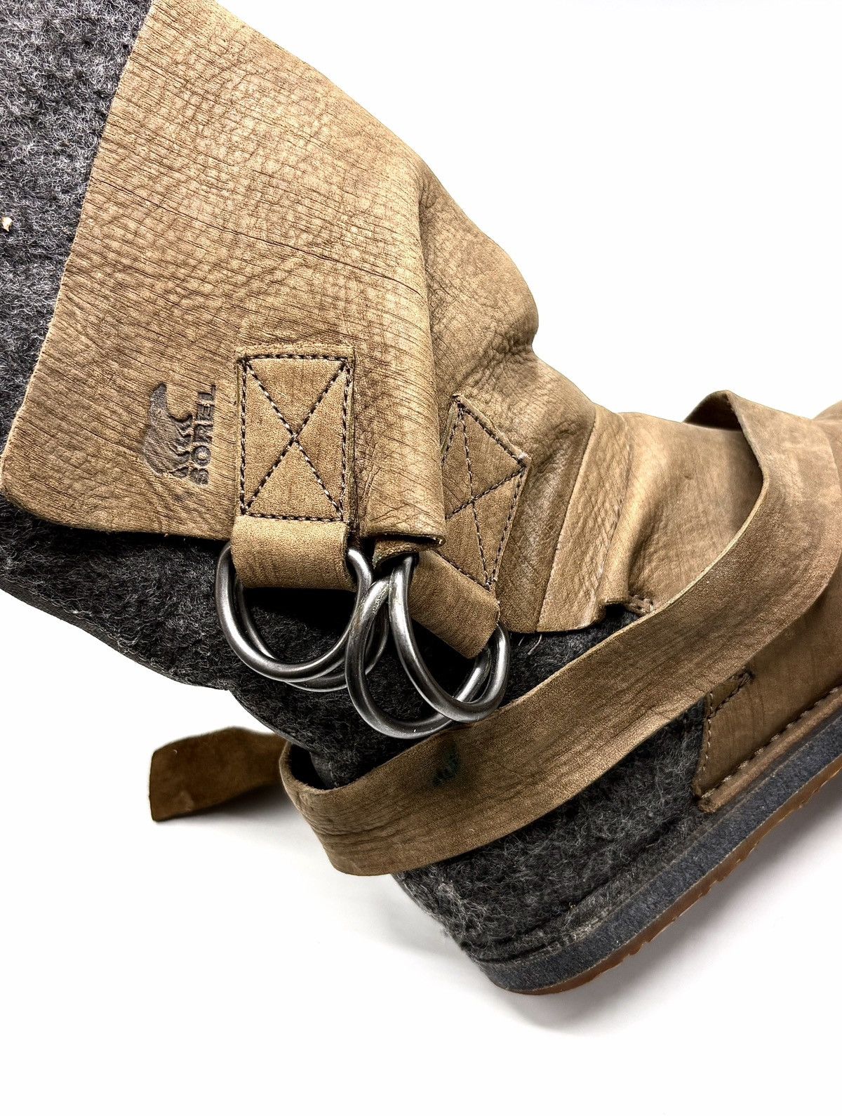 SOREL Sorel Crater Chipahko Wool & Leather Winter Boots Size US 8.5 / EU 41-42 - 12 Thumbnail