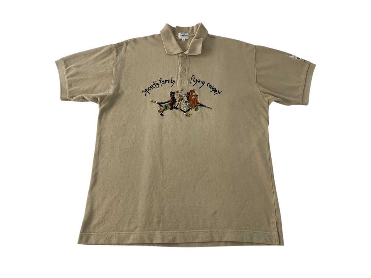 Jean Charles De Castelbajac Jean Charles de Castelbajac Sport Flying Carpet Polo Tee Size US L / EU 52-54 / 3 - 1 Thumbnail
