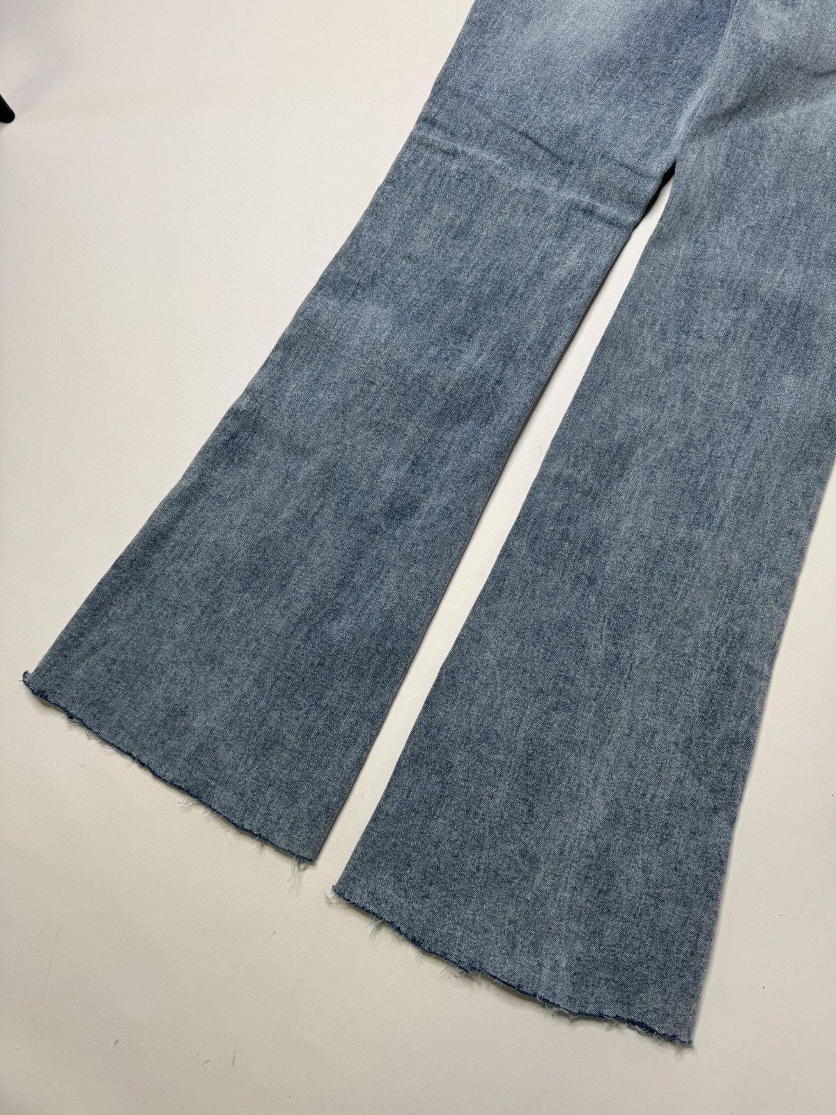 If Six Was Nine Vintage avant garde flared bootcut jeans belt if6was9 lgb Size 28" / US 6 / IT 42 - 6 Thumbnail