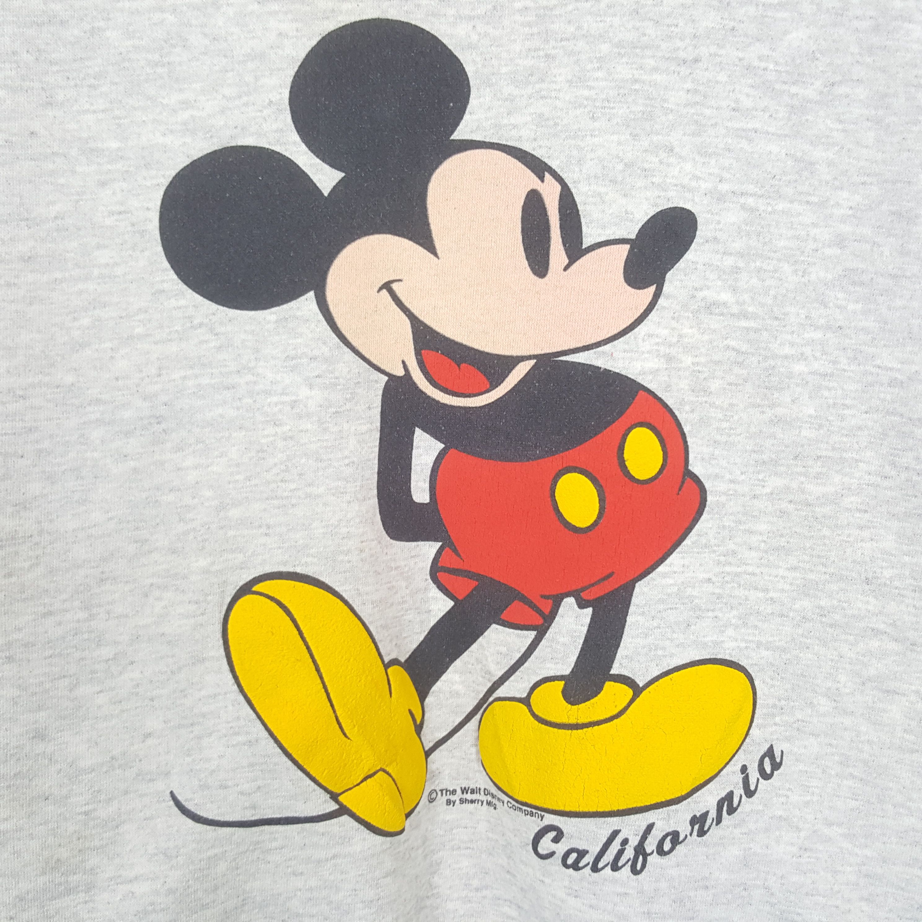 Cartoon Network Vintage Mickey Mouse California Sweatshirt RR6 Size US L / EU 52-54 / 3 - 2 Thumbnail