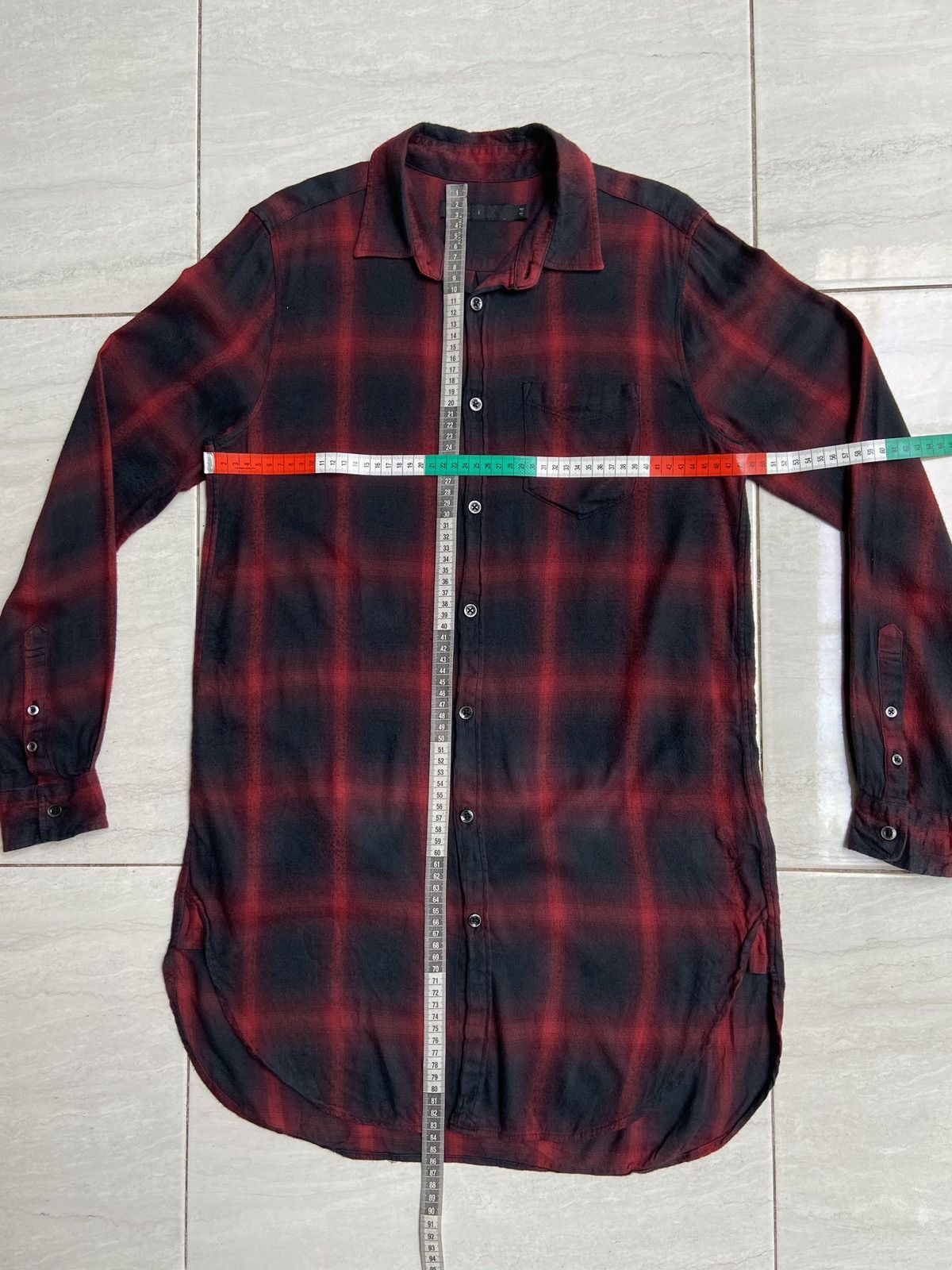 GOSTAR DE FUGA × If Six Was Nine × Japanese Brand FUGA Plaid Flanel Shirt Size US S / EU 44-46 / 1 - 8 Thumbnail