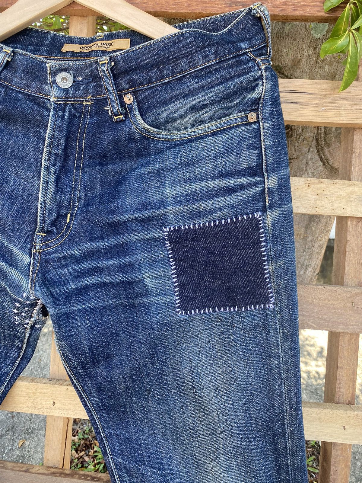 Uniqlo 🔥 Offer Best 🔥 Vintage Distressed Uniqlo Jeans S002 Size US 33 - 7 Thumbnail