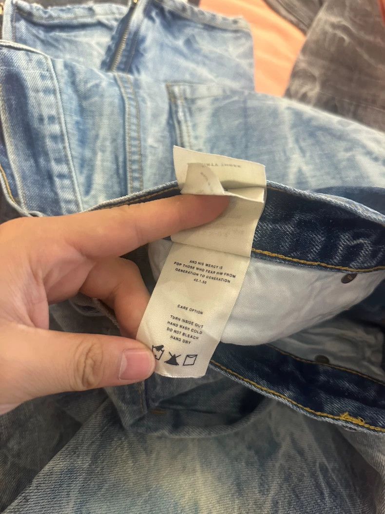 Fear of God Fear of God Blue water corrugated jeans Size US 33 - 7 Thumbnail