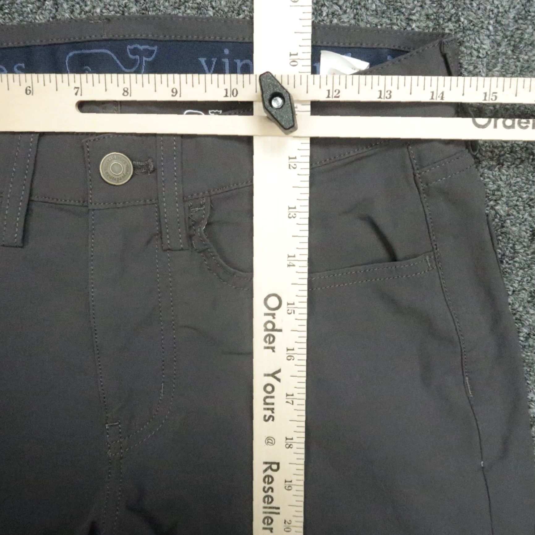 Vineyard Vines Vineyard Vines Pants Men 28x32 Gray OTG Performance Trouser Chino Strech Size US 28 / EU 44 - 7 Thumbnail