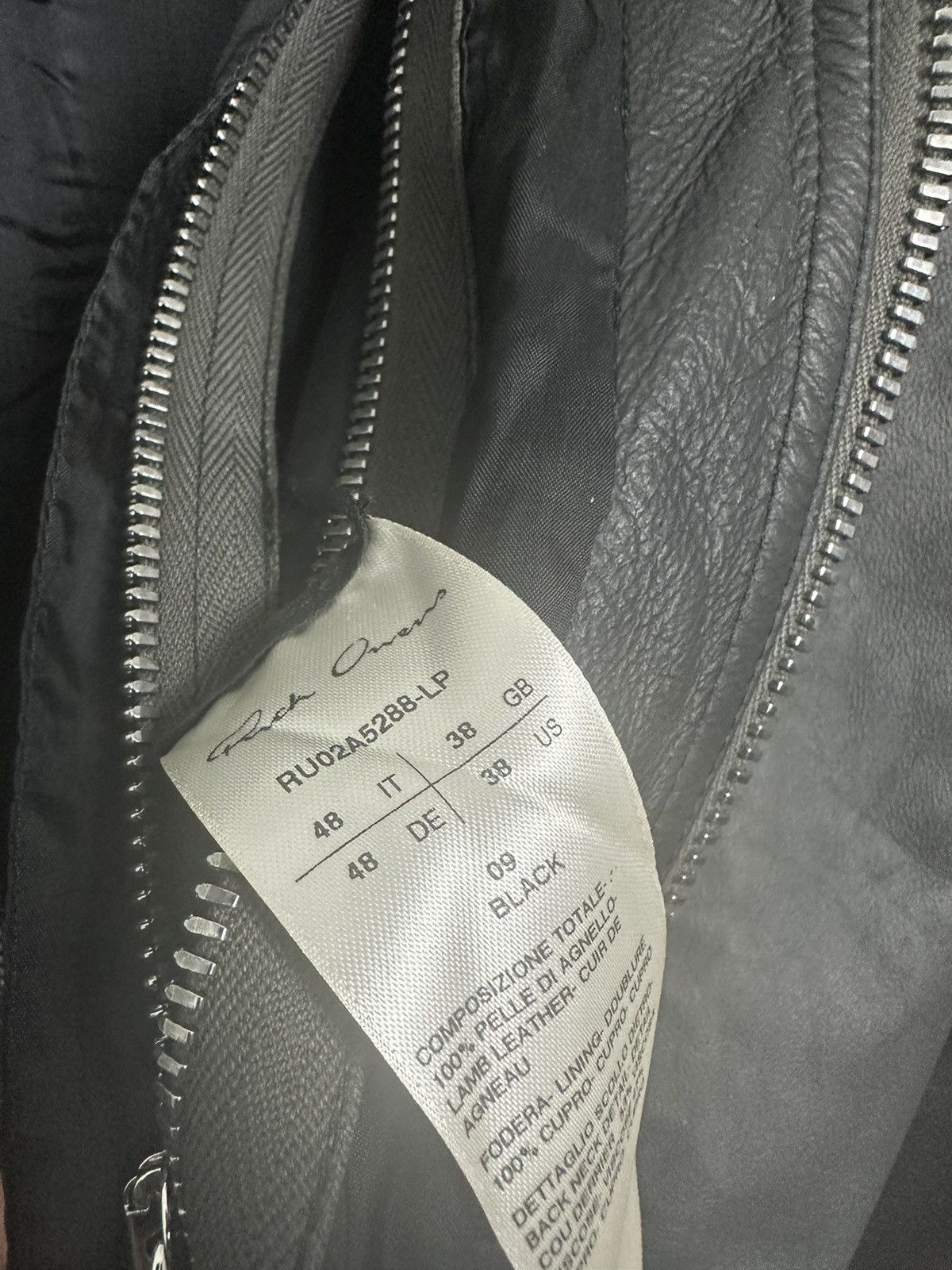 Rick Owens FW21 ‘GETHSEMANE’ Paper Lamb Klaus Jacket Size US M / EU 48-50 / 2 - 10 Thumbnail