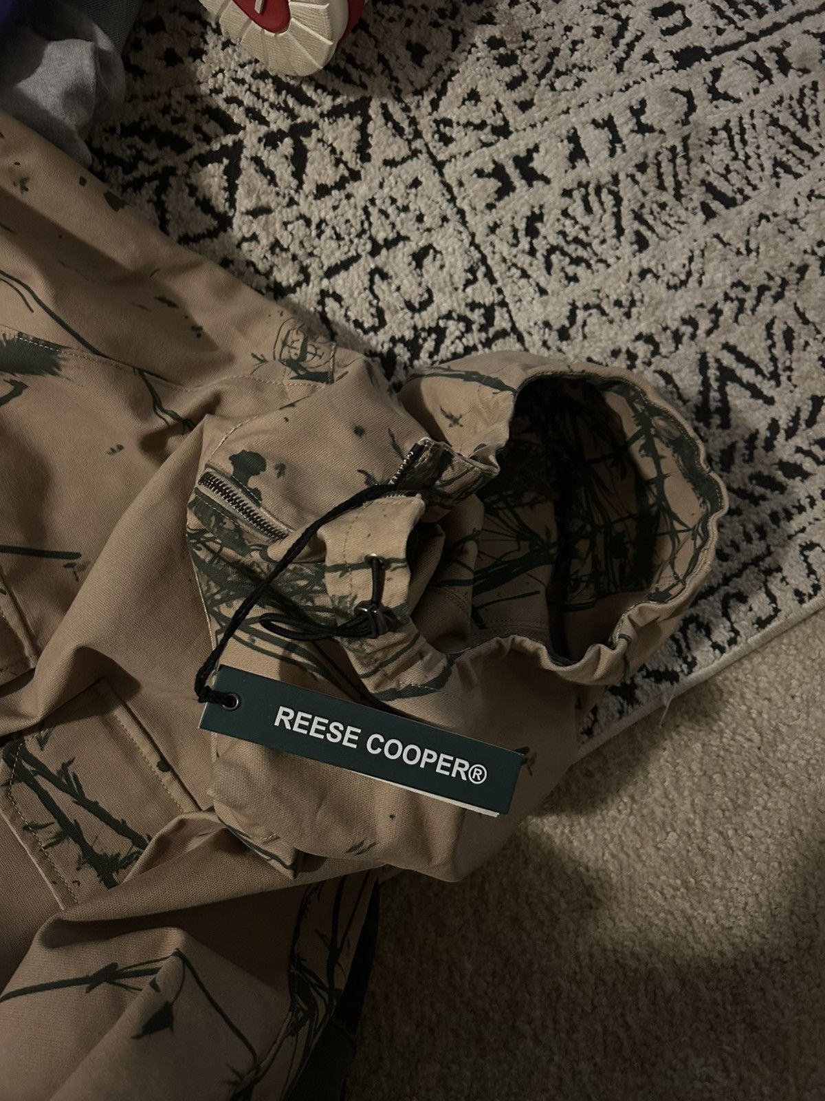 Reese Cooper Reese Cooper "Oat Grass Camo" Brushed Cotton Anorak Size US L / EU 52-54 / 3 - 3 Thumbnail