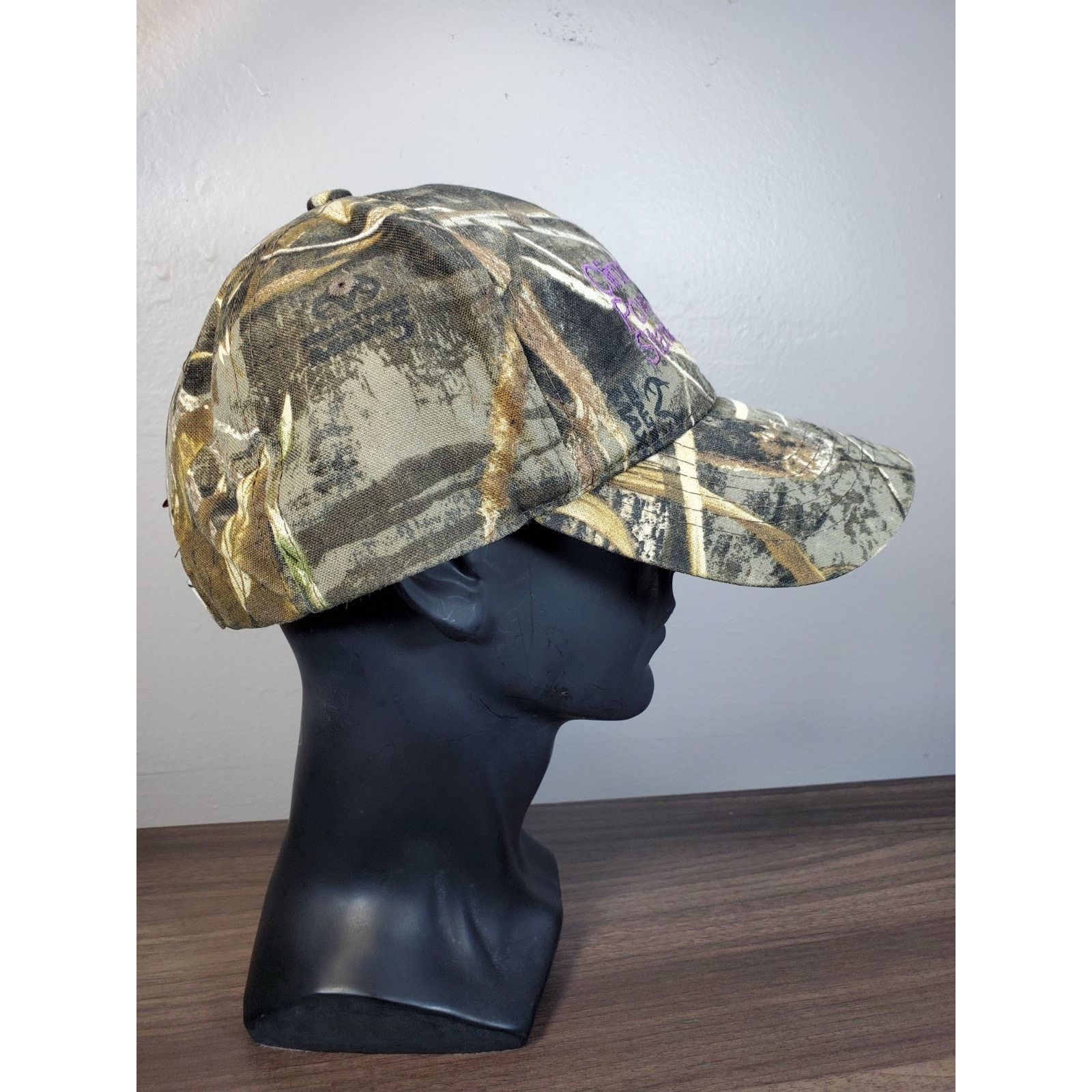 Realtree × Vintage Clinton Power Station Nuclear Power Hat Camo Cap ALARA Size ONE SIZE - 8 Thumbnail
