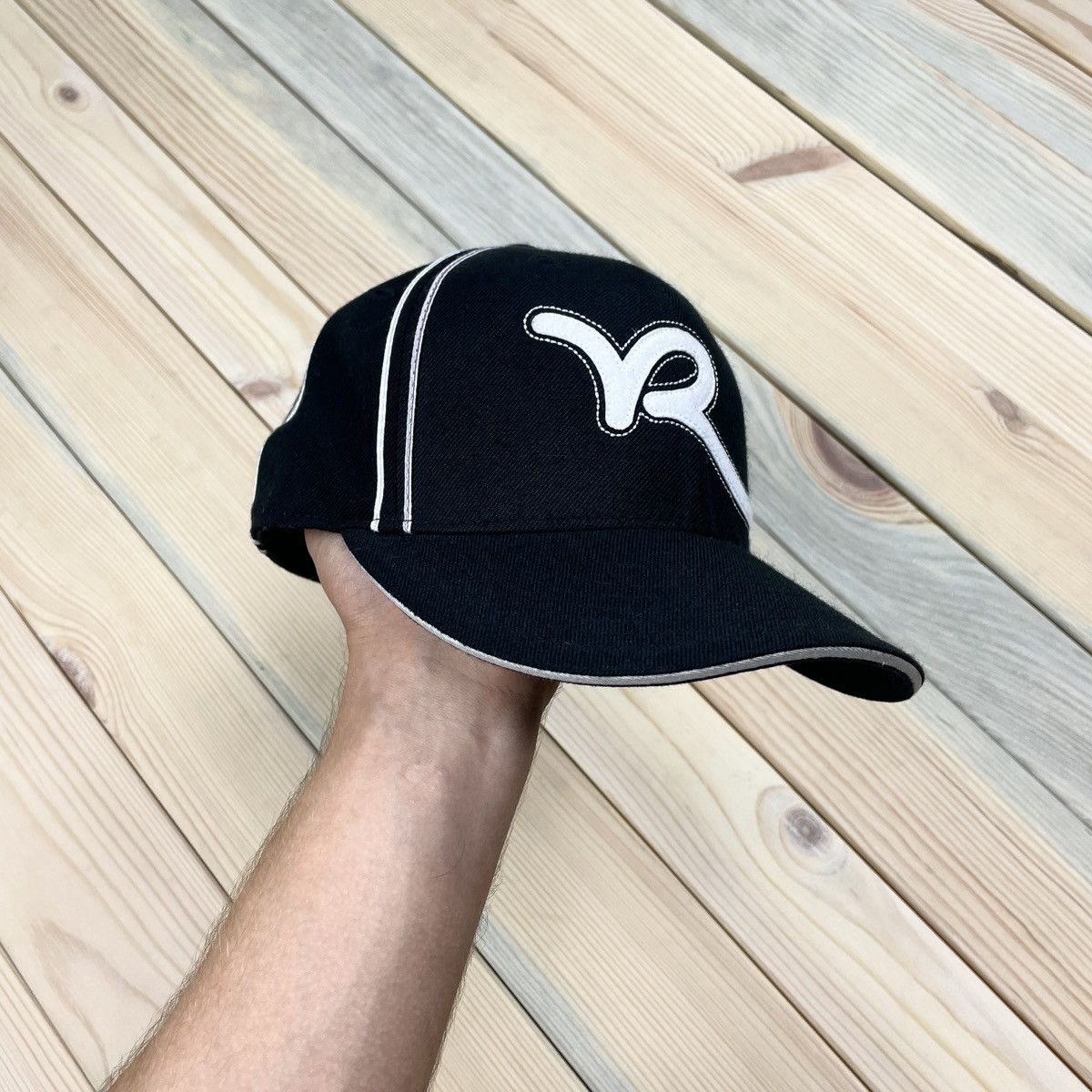 Japanese Brand × Rocawear Vintage Rocawear baseball cap Jay-Z Hip-Hop brand size 7 Y2K Size ONE SIZE - 4 Thumbnail