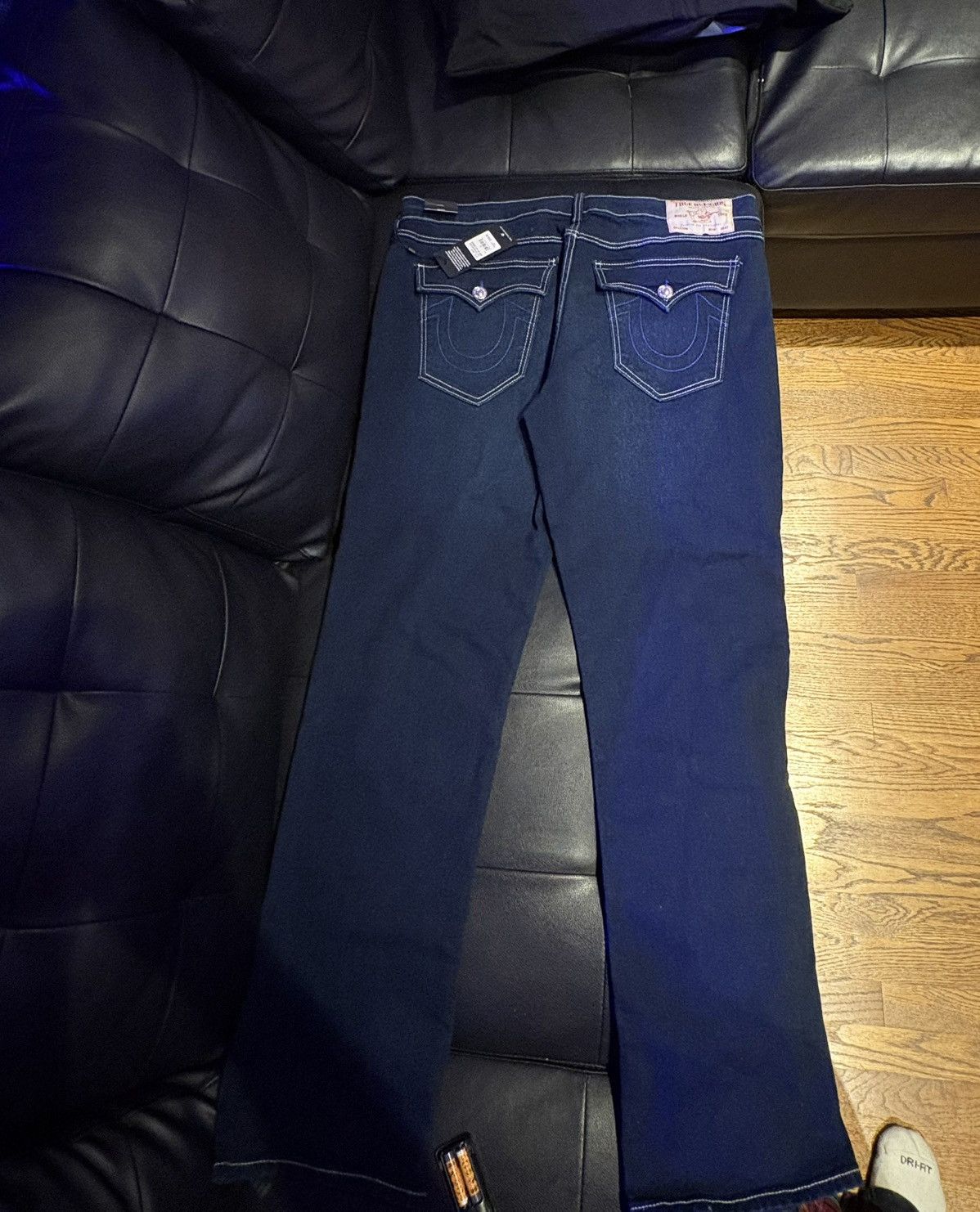 True Religion True Religion Blue Stitch Vintage Size US 36 / EU 52 - 2 Thumbnail