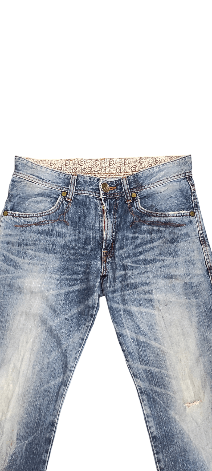 Edwin Edwin Distressed Jeans Size US 33 - 7 Thumbnail