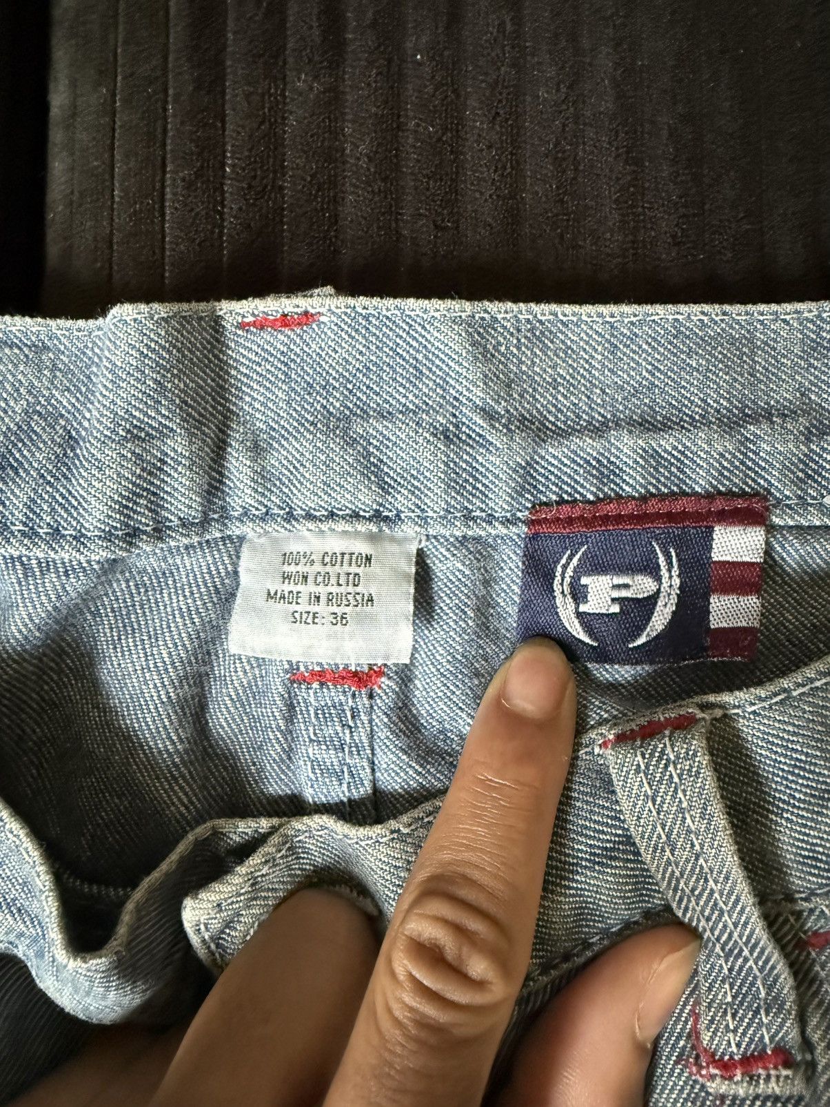 Other P brand light wash denim Size US 36 / EU 52 - 4 Thumbnail