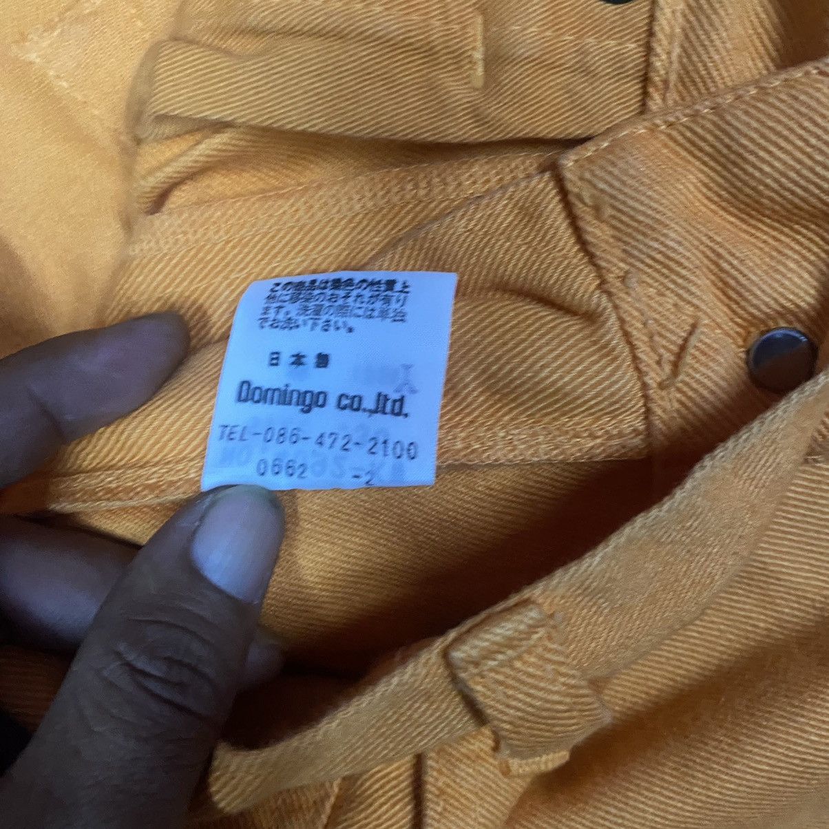 Japanese Brand × Jean × Spellbound Japan Made Spellbound Loose Orange Jeans Size US 30 / EU 46 - 7 Thumbnail