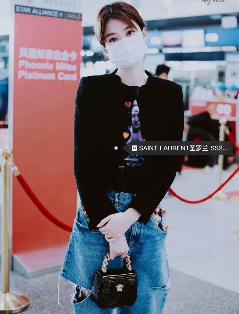 Saint Laurent Paris saint Laurent parisBlack Cropped Jacket 2503-Nextarrow Size XS / US 0-2 / IT 36-38 - 7 Thumbnail