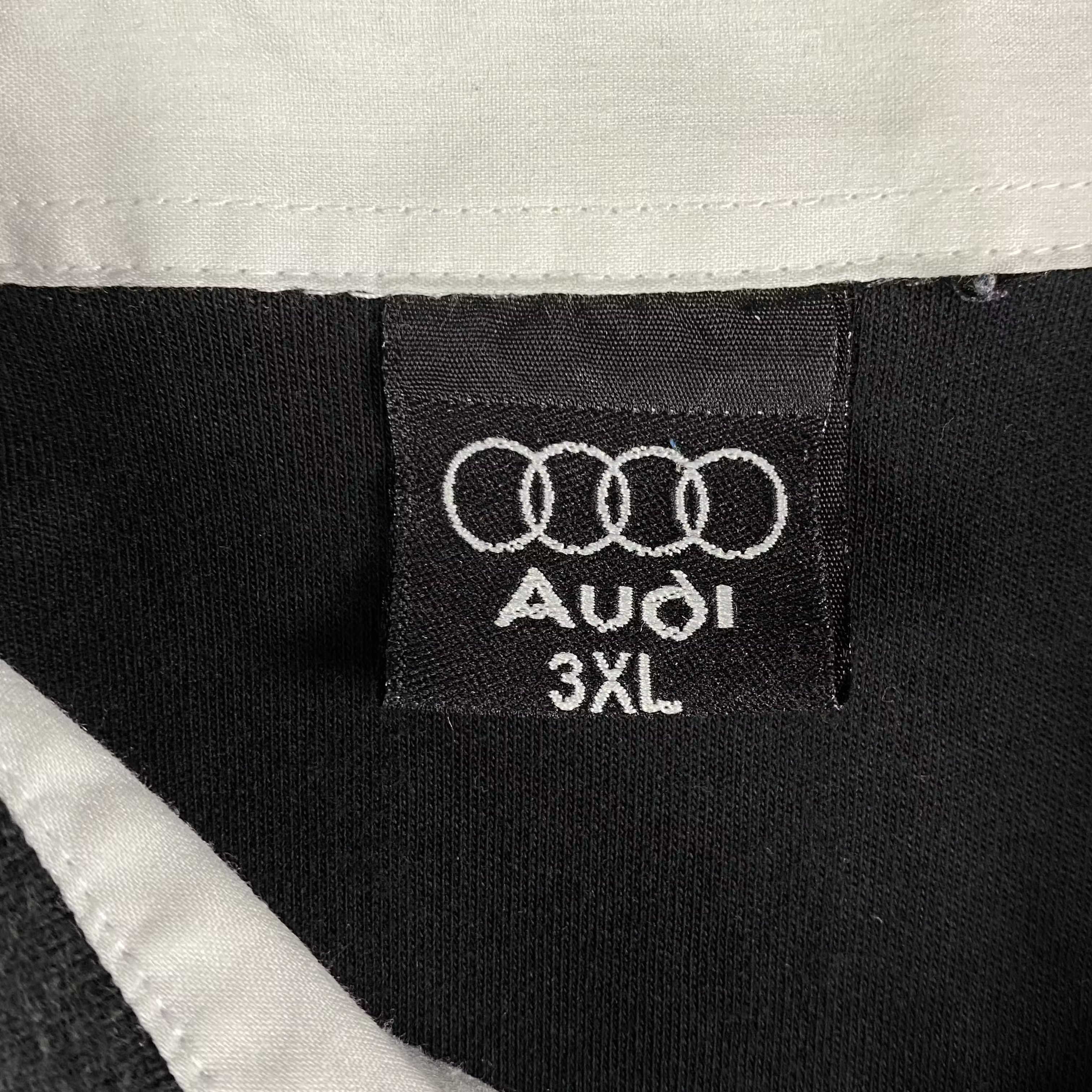 Audi × Vintage Men’s Racing Polo T-Shirt Audi Big Logo Size 3XL Size US XXL / EU 58 / 5 - 6 Thumbnail