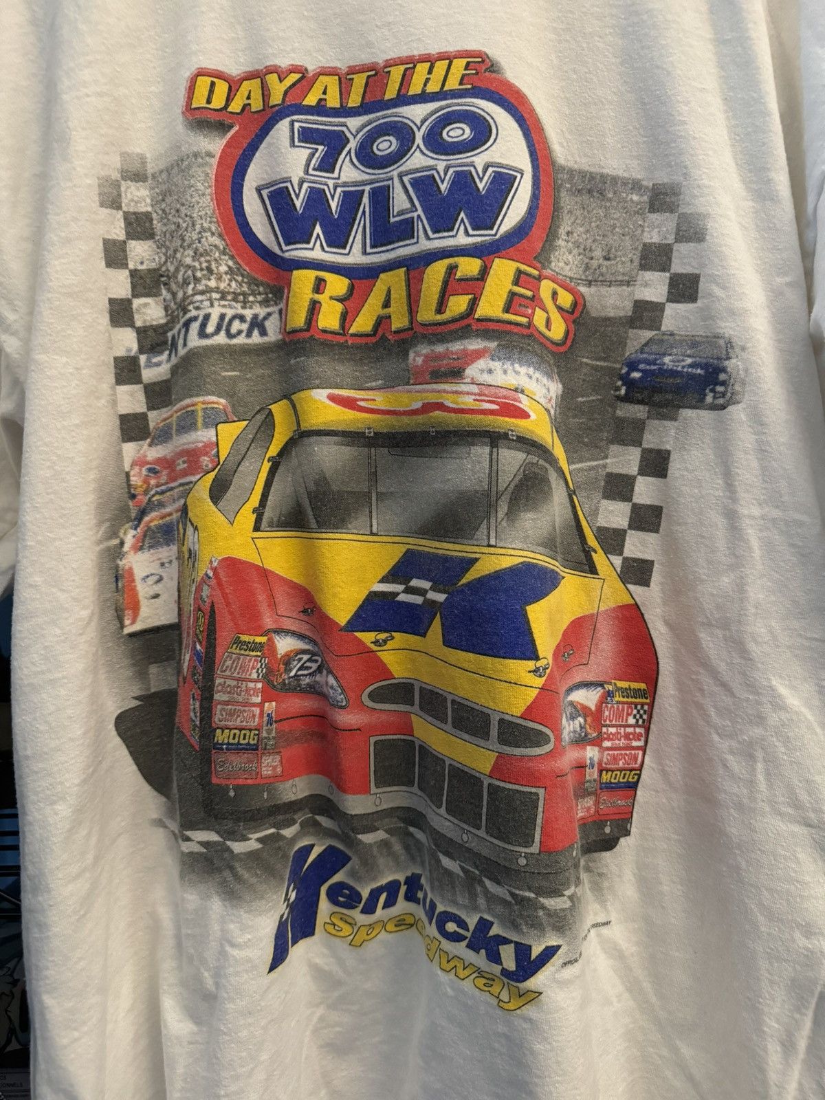 NASCAR × Vintage Vintage Nascar Kentucky Speedway Tee Size US XL / EU 56 / 4 - 3 Thumbnail
