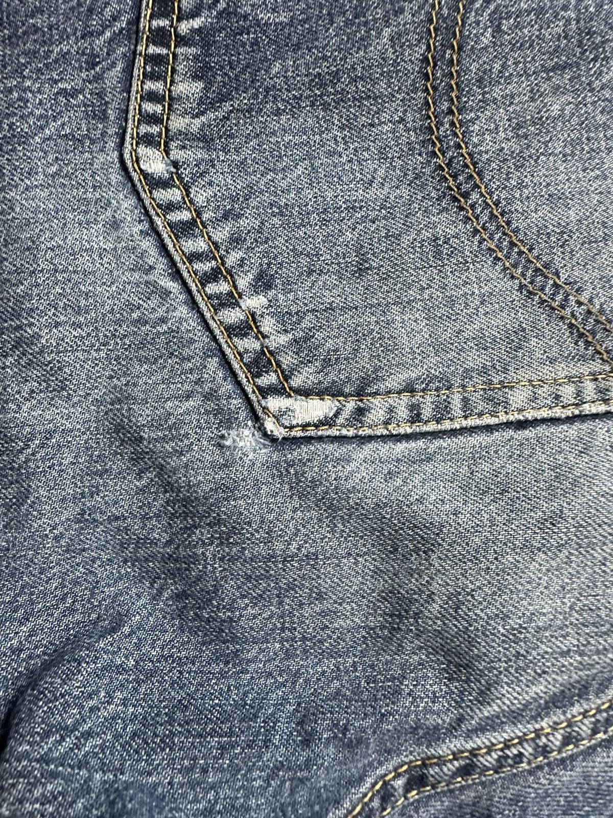 Carhartt × Carhartt Wip × Vintage Vintage Carhartt Wip denim distressed pants size W31 Size US 31 - 7 Thumbnail