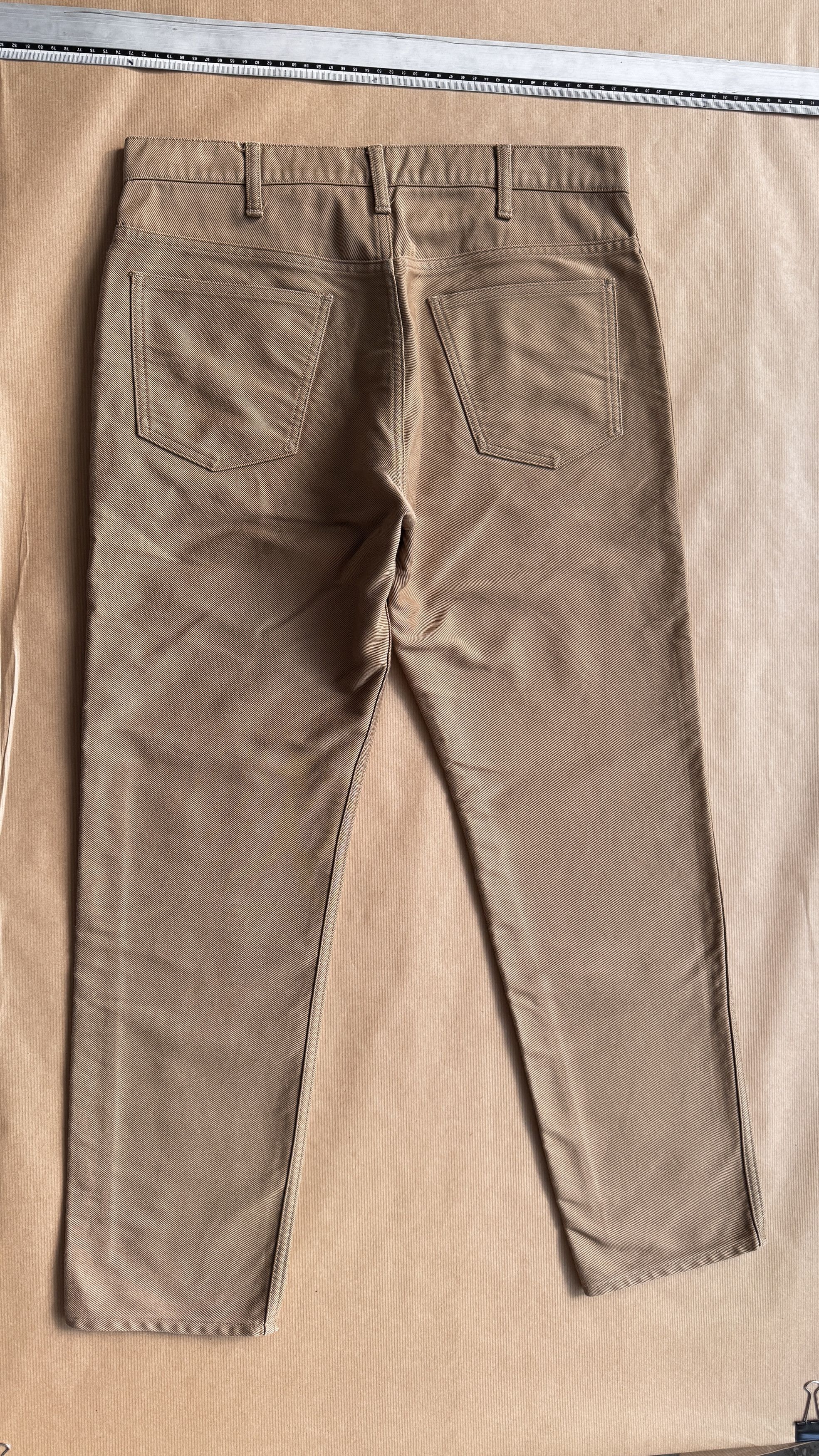 Auralee aa . 4 . AS NEW . FINX MOLESKIN DENIM . A6SP02FM . MIJ Size US 32 / EU 48 - 4 Thumbnail
