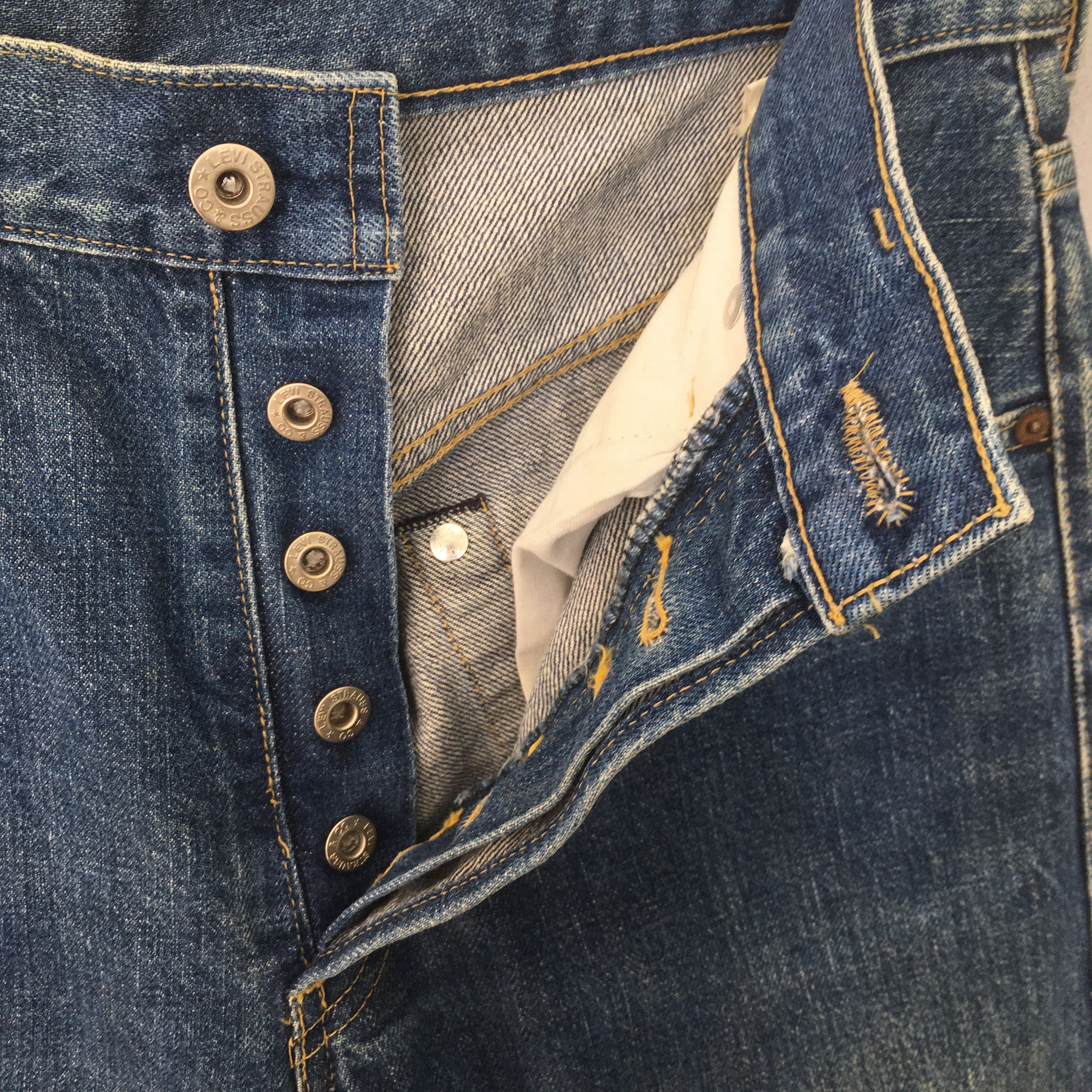 Levi's Size 29x32.5 90s Levis 503BXX LVC Big E Redline Denim S1706 Size US 29 - 7 Thumbnail
