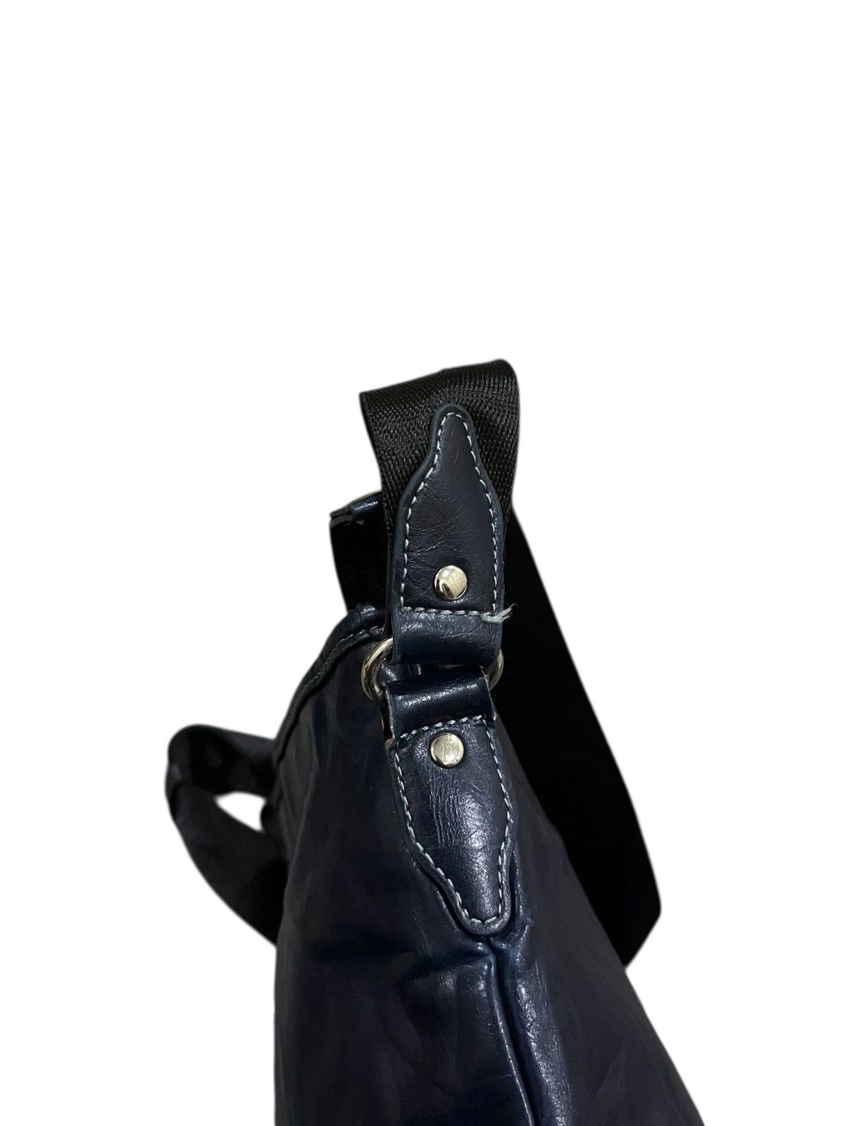 Issey Miyake SACS for TETE HOMME by ISSEY MIYAKE LEATHER CROSS BODY BAG Size ONE SIZE - 13 Thumbnail