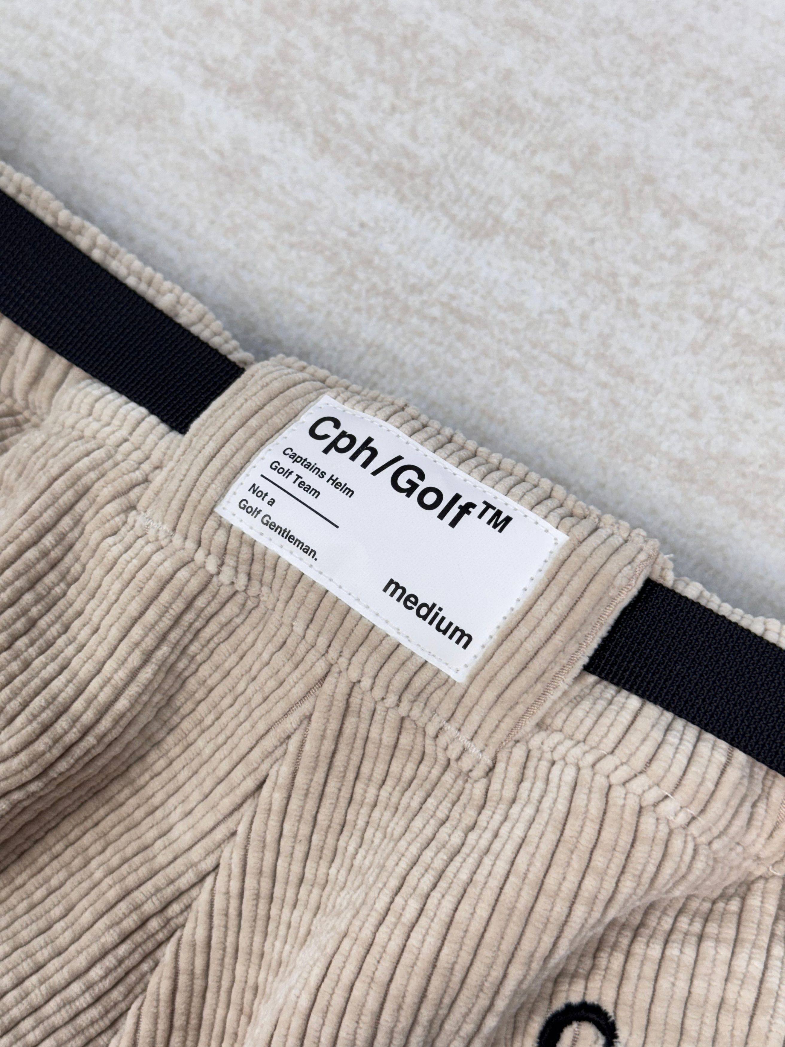 Japanese Brand Sample* ADJUSTABLE CORDUROY PANTS Cph/Golf Size M Size US 32 / EU 48 - 5 Thumbnail