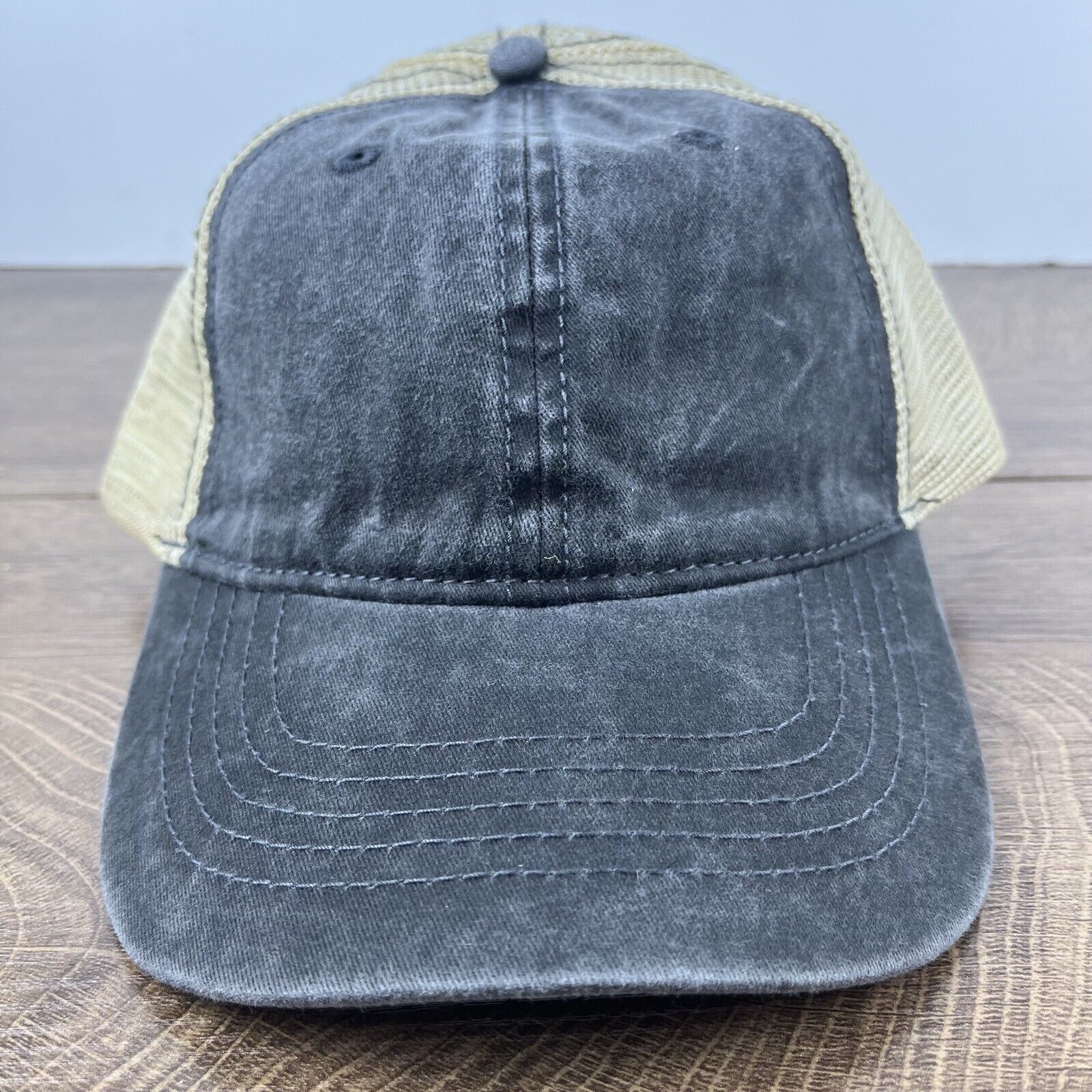 Other Gray Baseball Cap Hat Gray Cap Adjustable Hat Gray Adult Fit Size ONE SIZE - 2 Thumbnail