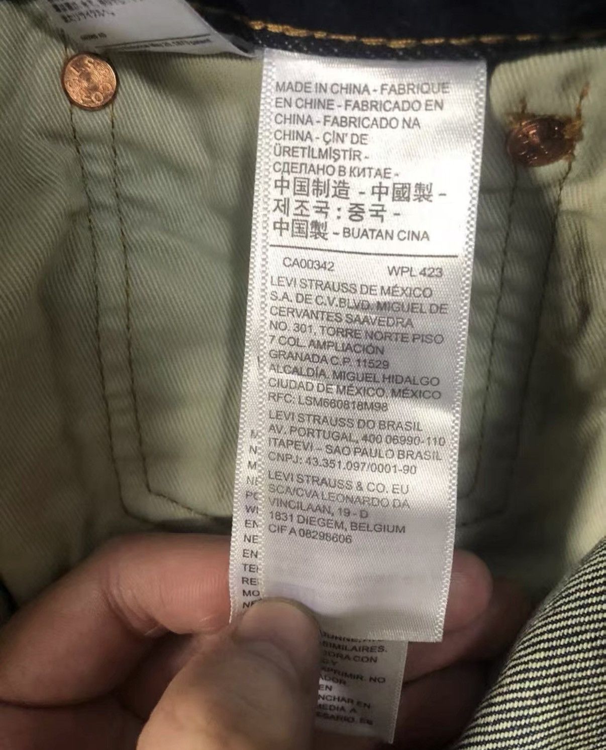 Levi's Levi’s x CLOT Jeans Size US 30 / EU 46 - 9 Thumbnail