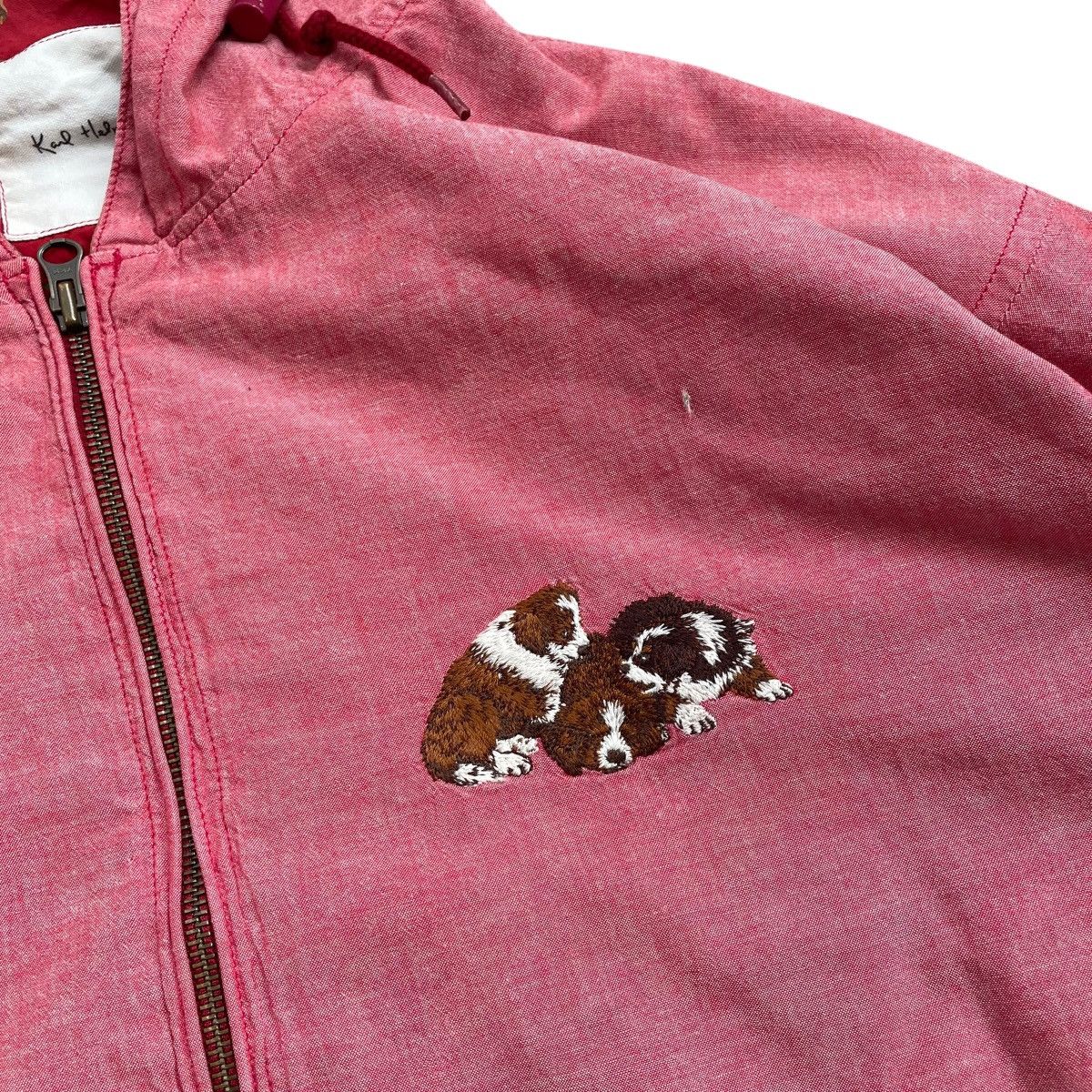 Japanese Brand × Karl Helmut × Pink House VINTAGE KARL HELMUT DOG REVERSIBLE JACKET Size US XL / EU 56 / 4 - 6 Thumbnail
