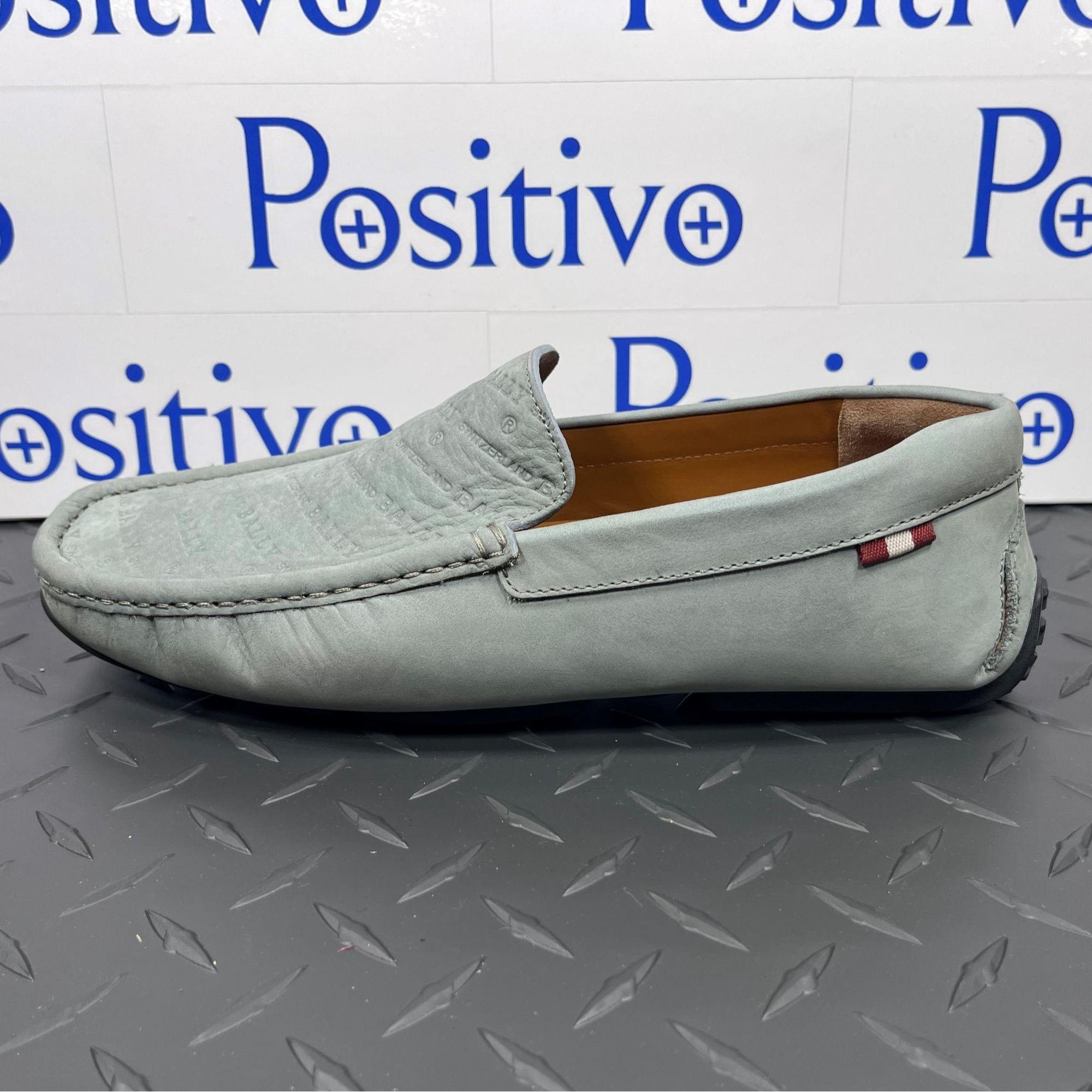 image of Bally Pico Opale Leather Loafers Us 7.5, Men's