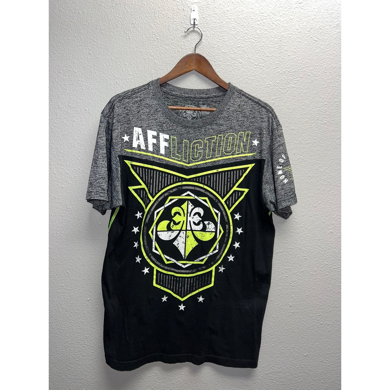 Affliction Affliction Shirt Sport Spartan home Of the brave Y2K 2000s Size US L / EU 52-54 / 3 - 1 Thumbnail