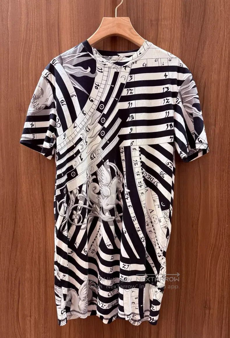 Hermes Hermes Astronomy full print short-sleeved dress Size M / US 6-8 / IT 42-44 - 1 Thumbnail