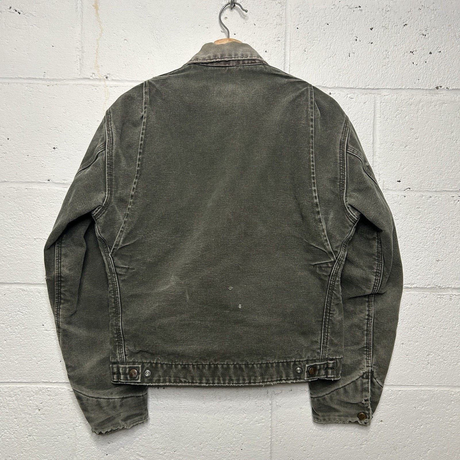 Carhartt Vintage Carhartt Blanket-Lined Detroit Jacket “Moss” J97 MOS Size US S / EU 44-46 / 1 - 3 Thumbnail