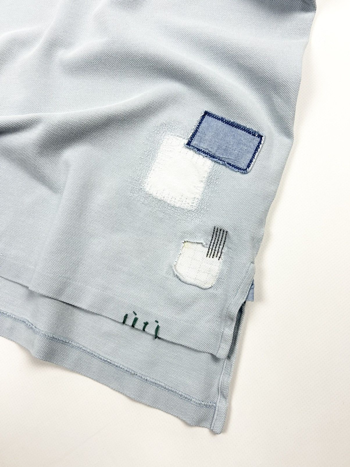 Polo Ralph Lauren Ralph Lauren Polo Shirt Distressed Patchwork Paint Splatter Size US XL / EU 56 / 4 - 10 Thumbnail