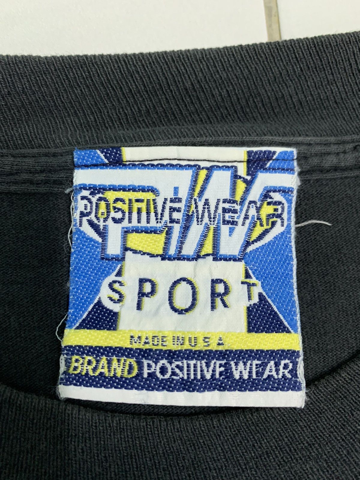 Japanese Brand × Vintage Vintage Positive Wear Spell Out Tshirts Streetwear Size US L / EU 52-54 / 3 - 8 Thumbnail