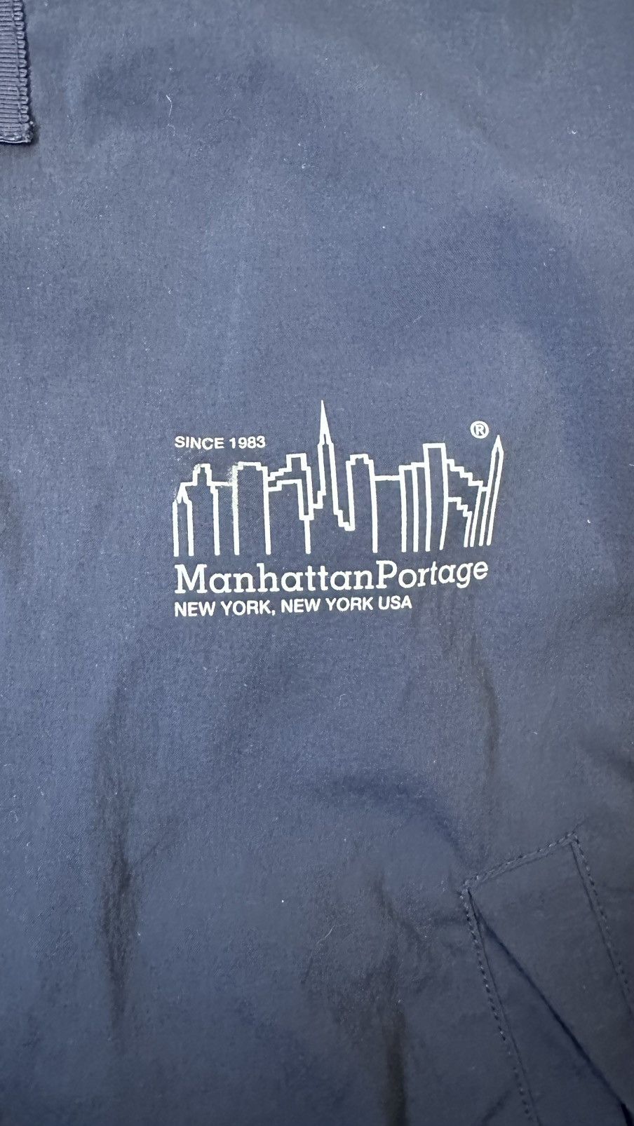 Manhattan Portage VINTAGE MANHATTAN PORTAGE ZIPPER SWEATER Size US L / EU 52-54 / 3 - 3 Thumbnail