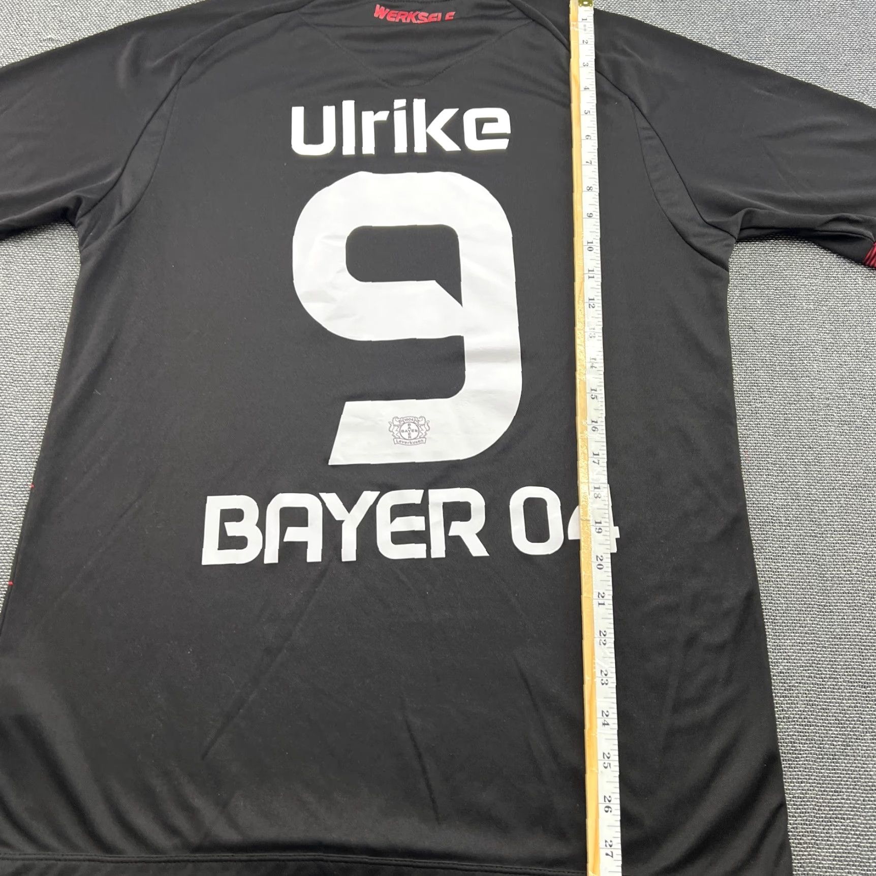Vintage Bayer 04 Leverkusen 2016 2017 Home Football Jersey Mens Jako Large Shirt Adult L Black Quick Dry Sports Jersey Football Mens Size US L / EU 52-54 / 3 - 6 Thumbnail