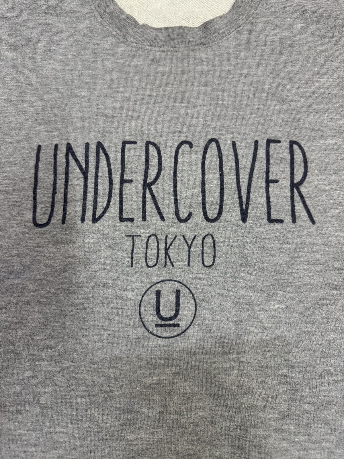 Undercover Undercover Jun Takahashi Tokyo grey crewneck sweatshirt. Size US XL / EU 56 / 4 - 8 Thumbnail