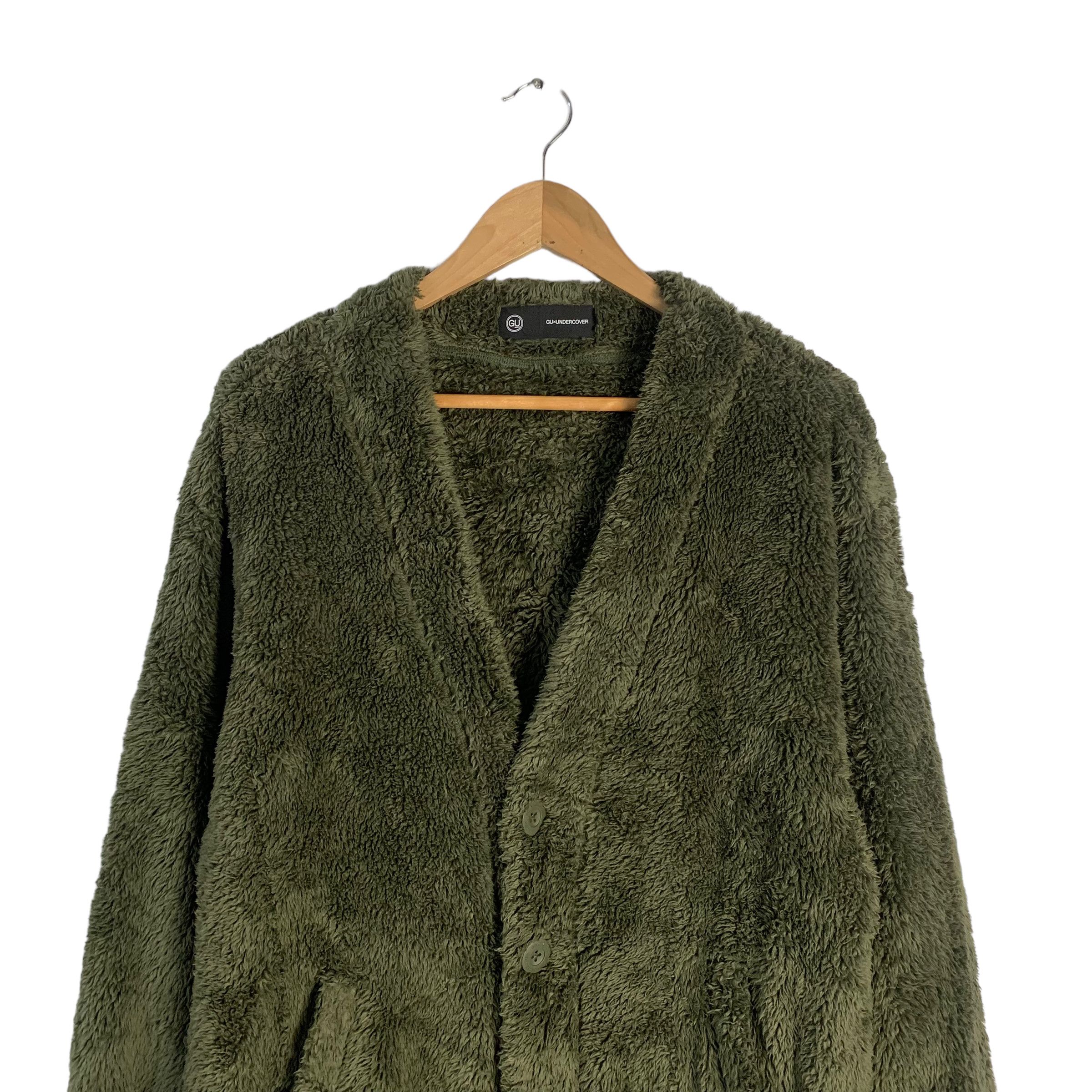 GU × Undercover GU x Undercover Fleece Cardigan Jacket Size US S / EU 44-46 / 1 - 3 Thumbnail