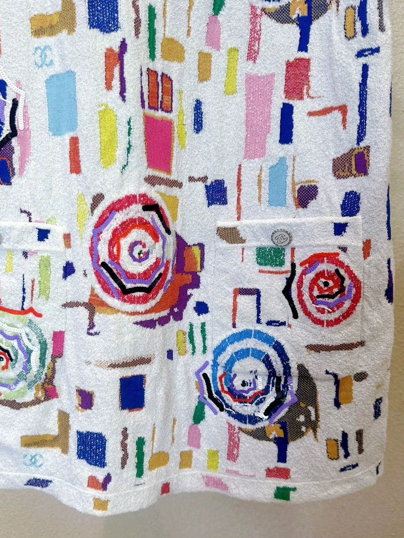 Chanel Chanel 19S beach show colorful strap dress Size XS / US 0-2 / IT 36-38 - 4 Thumbnail